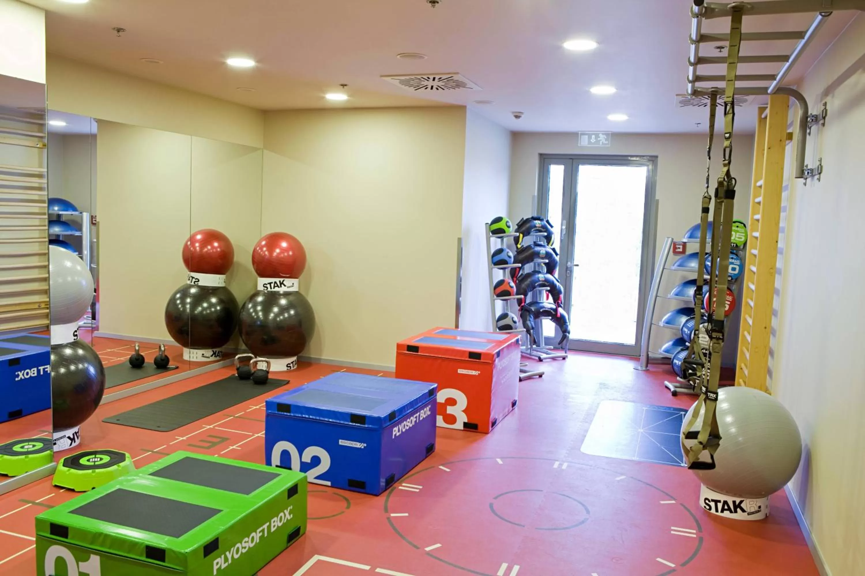 Fitness centre/facilities in Budapest Marriott Hotel