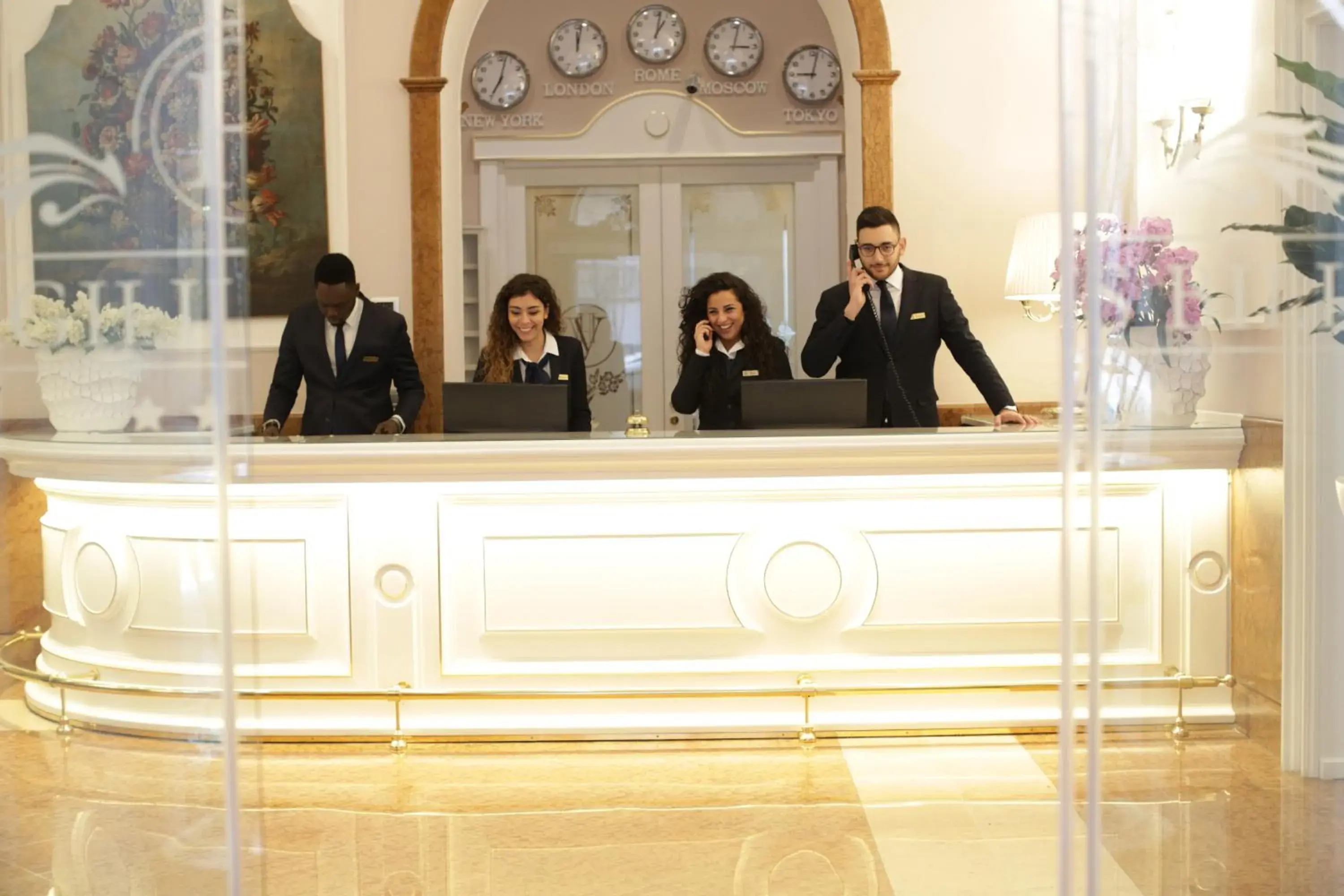 Staff in Hotel Vergilius Billia