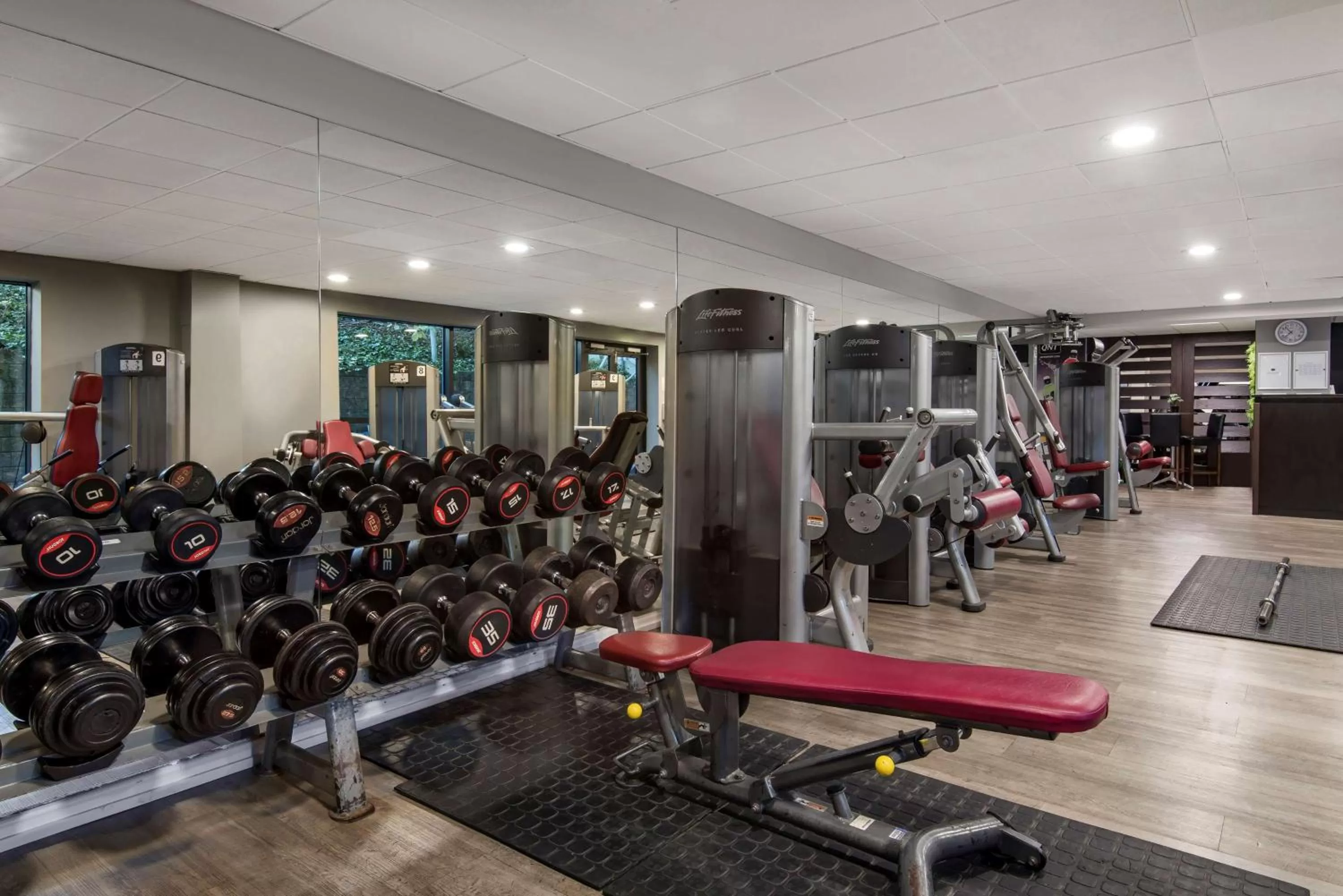 Fitness centre/facilities in Radisson Blu Manchester Airport