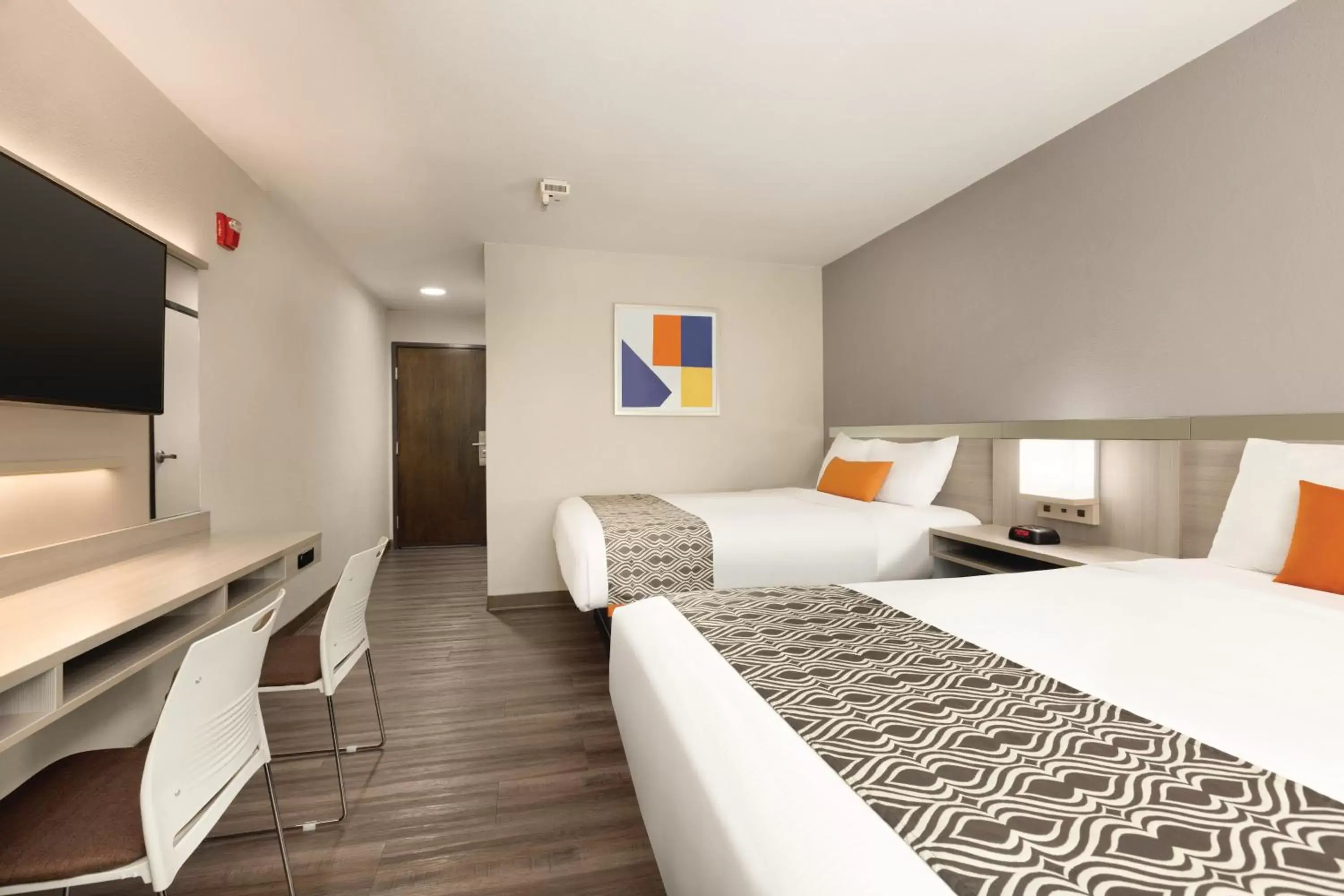 Bedroom in Microtel Inn & Suites by Wyndham Raleigh