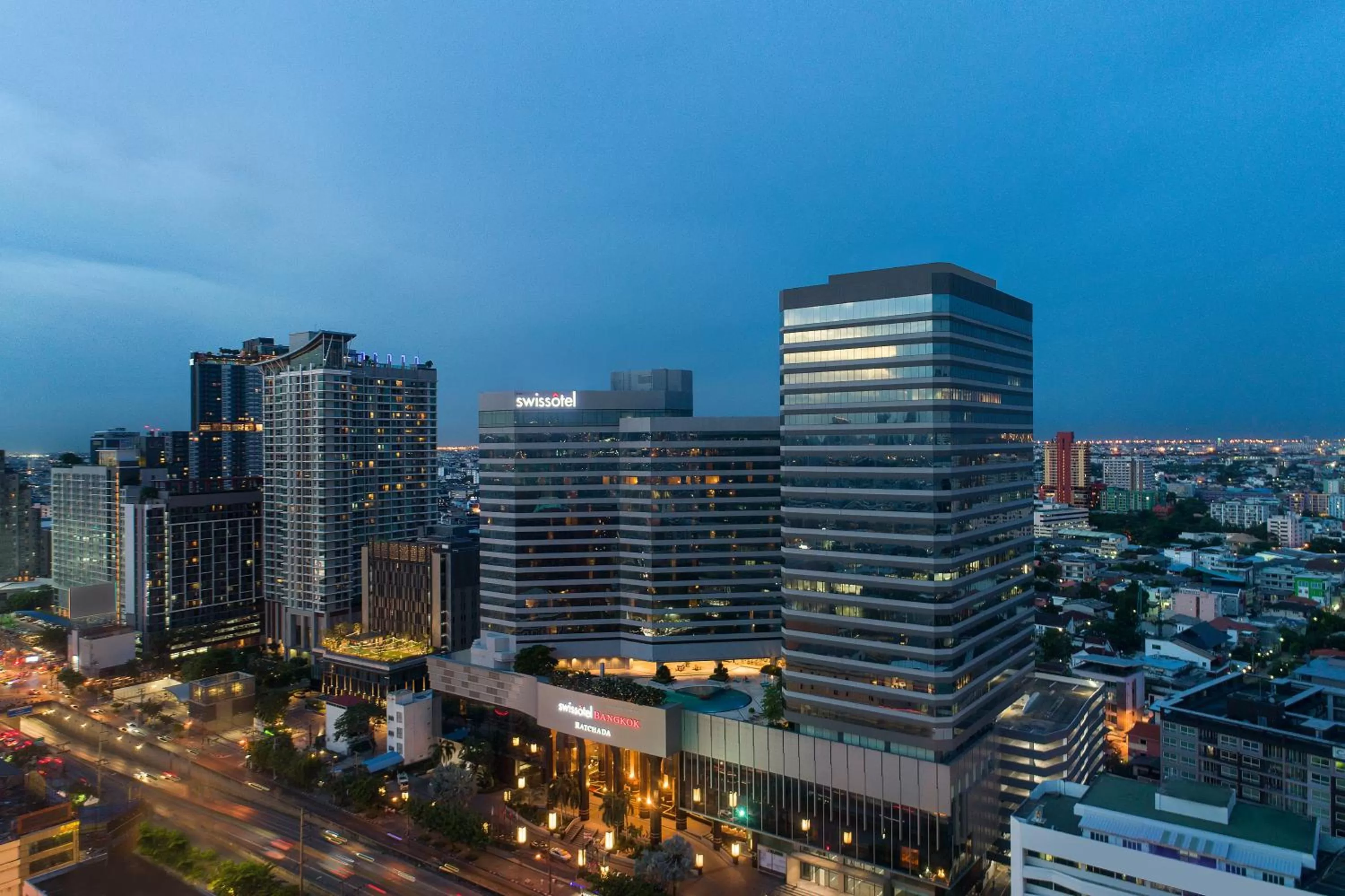 Property building in Swissotel Bangkok Ratchada