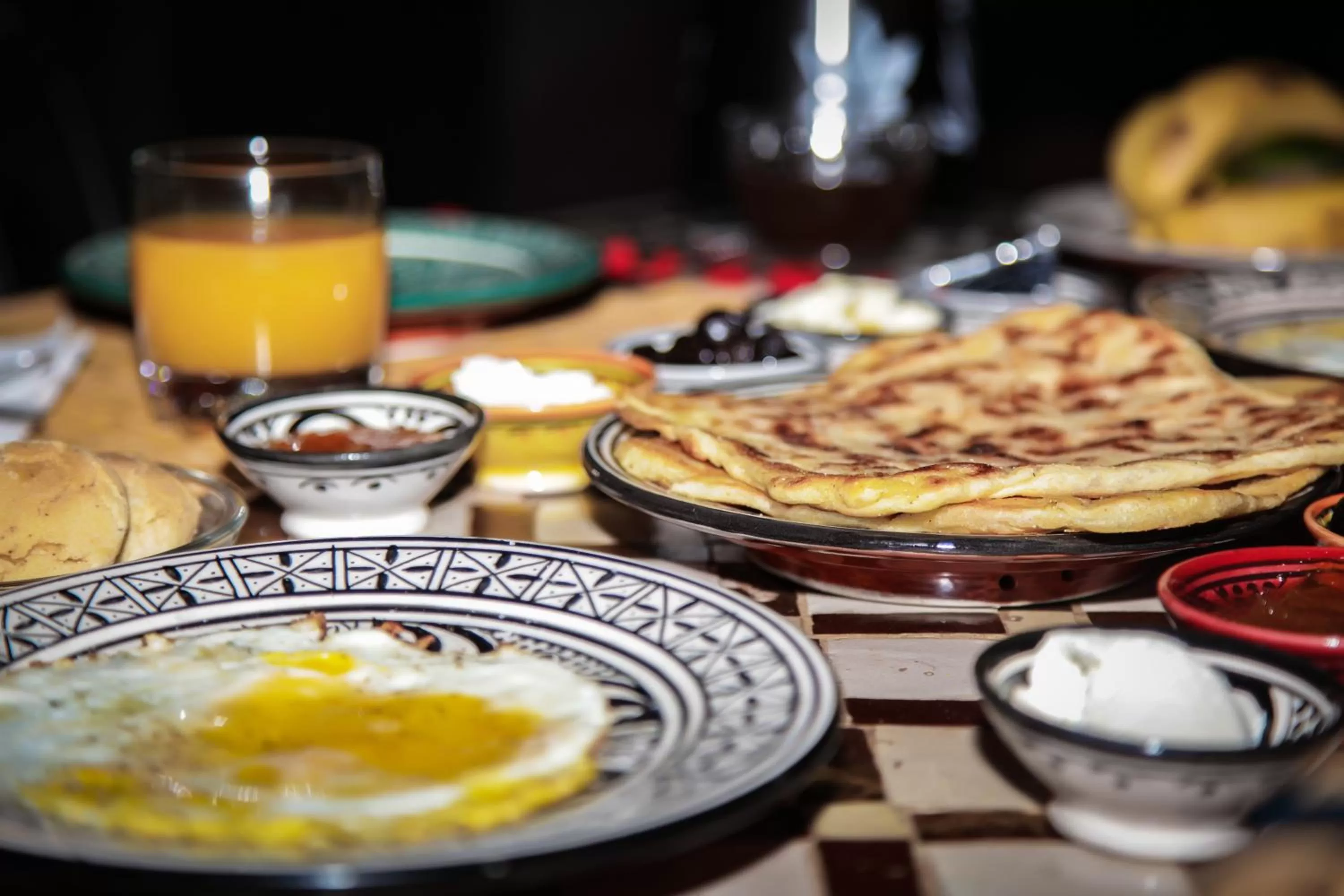 Food and drinks in Héritage Lalla Aicha Hotel & Spa