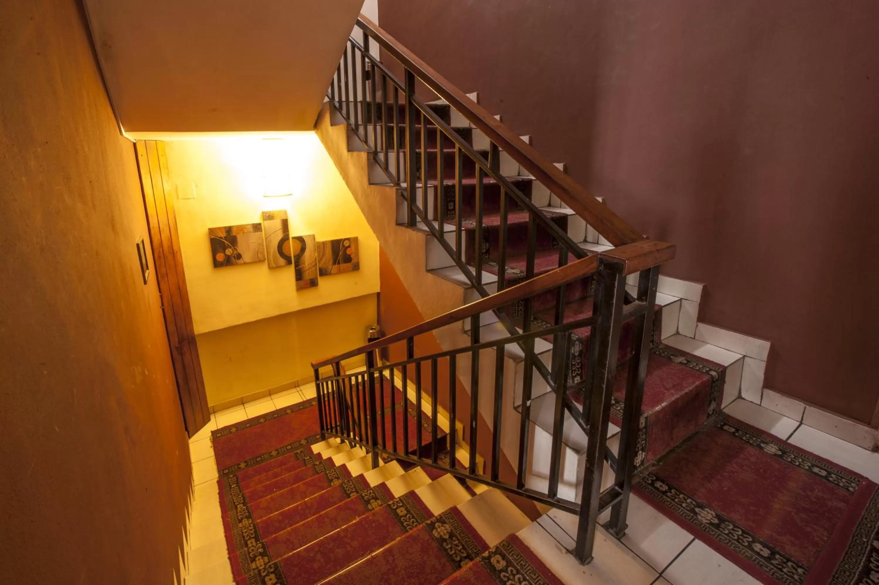 Decorative detail in Hotel Le Relais Normand