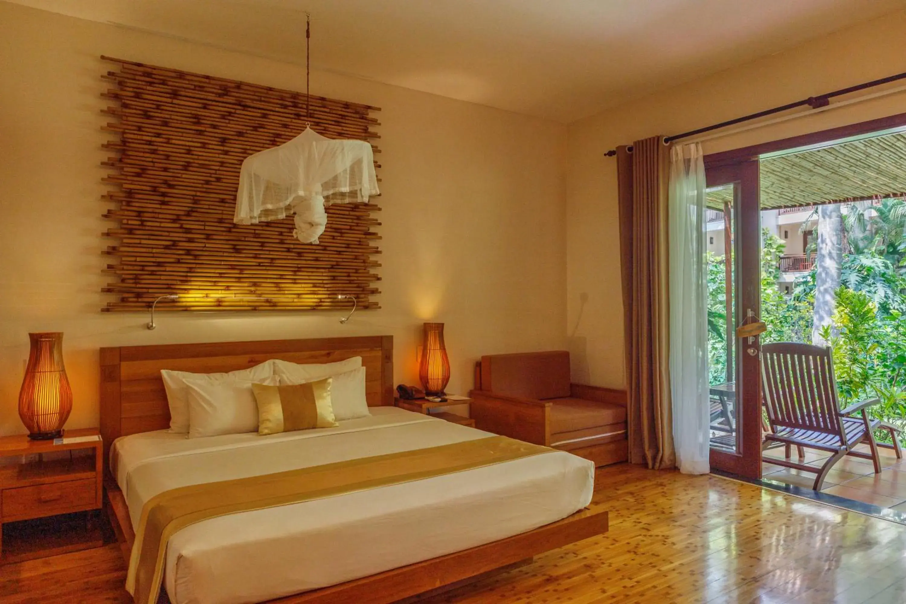 Bedroom, Bed in Bamboo Village Beach Resort & Spa