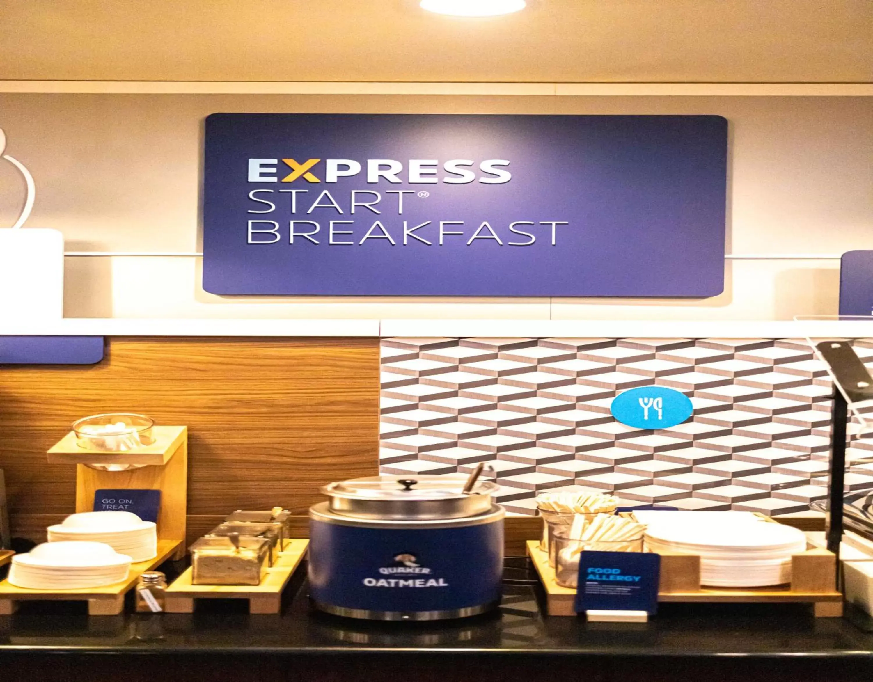 Buffet breakfast in Holiday Inn Express Berkeley, an IHG Hotel