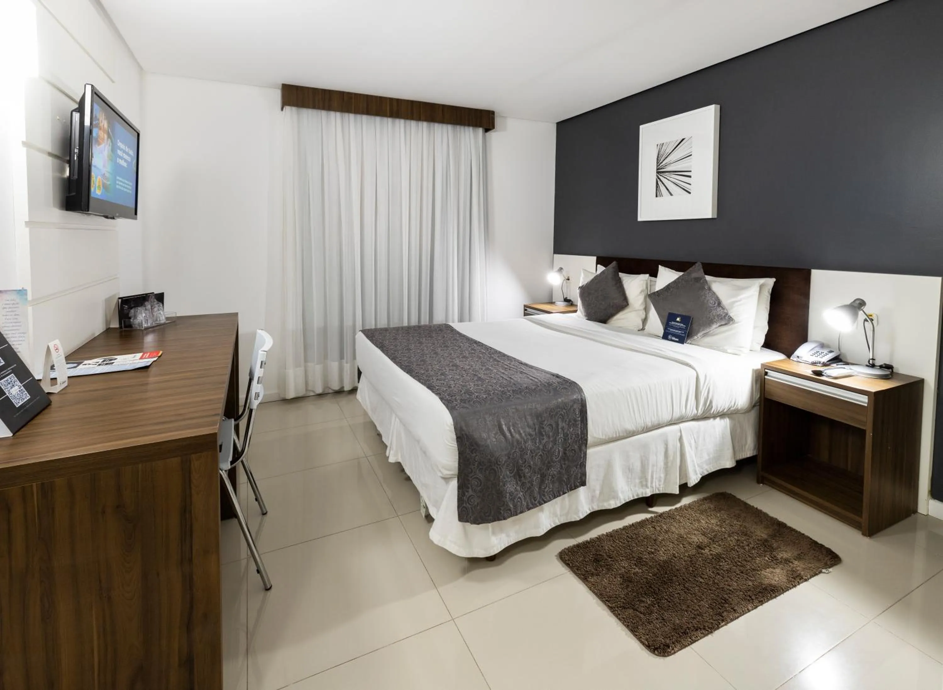 Bed in Hotel Sibara SPA & Convenções