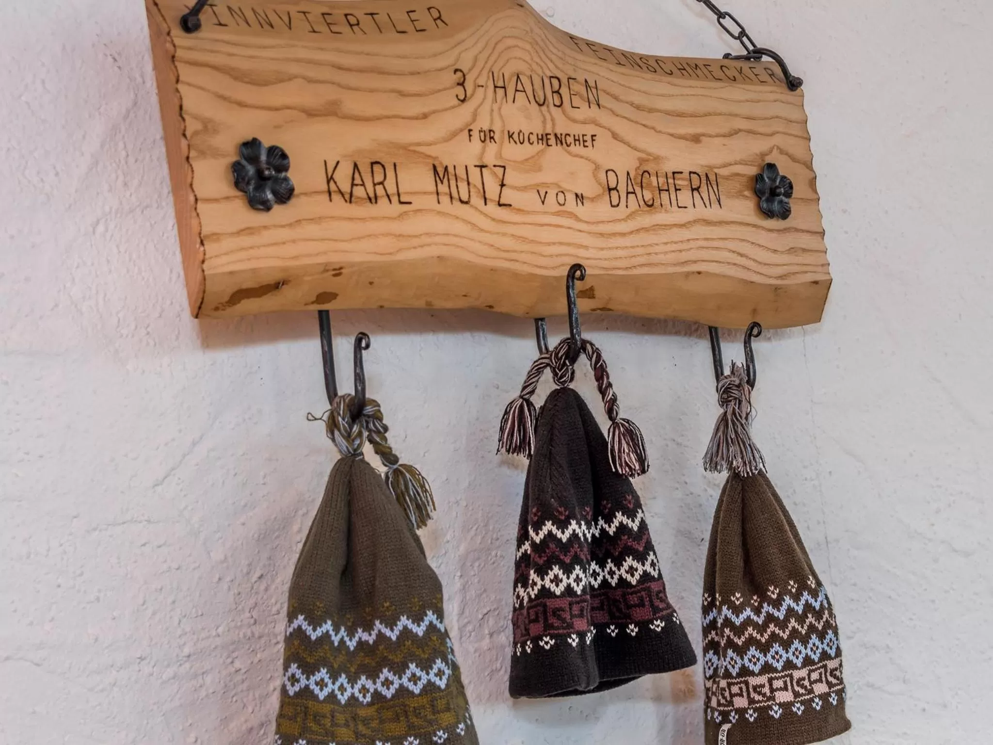 Decorative detail in Hotel Mutz Garni