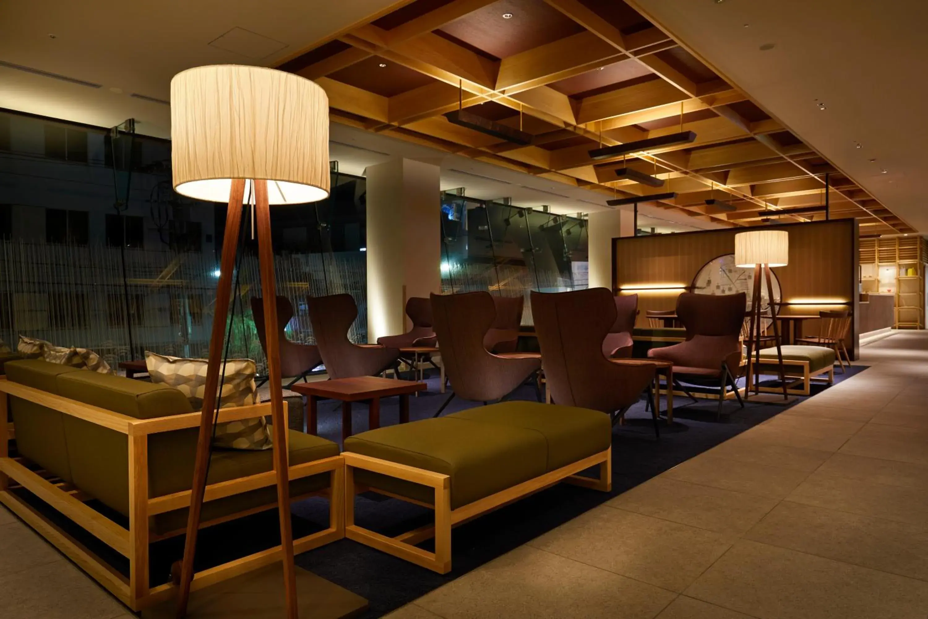 Communal lounge/ TV room, Lounge/Bar in Hotel Amanek Kanazawa