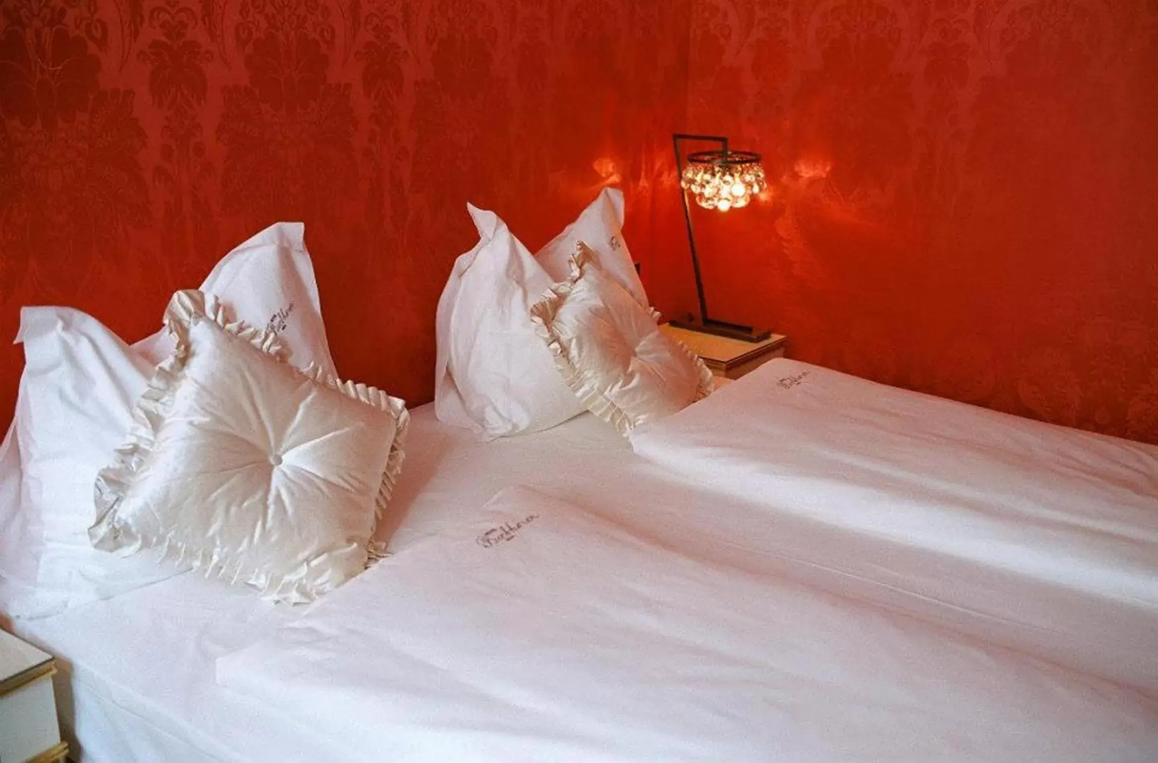 Bed in Hotel Beethoven Wien