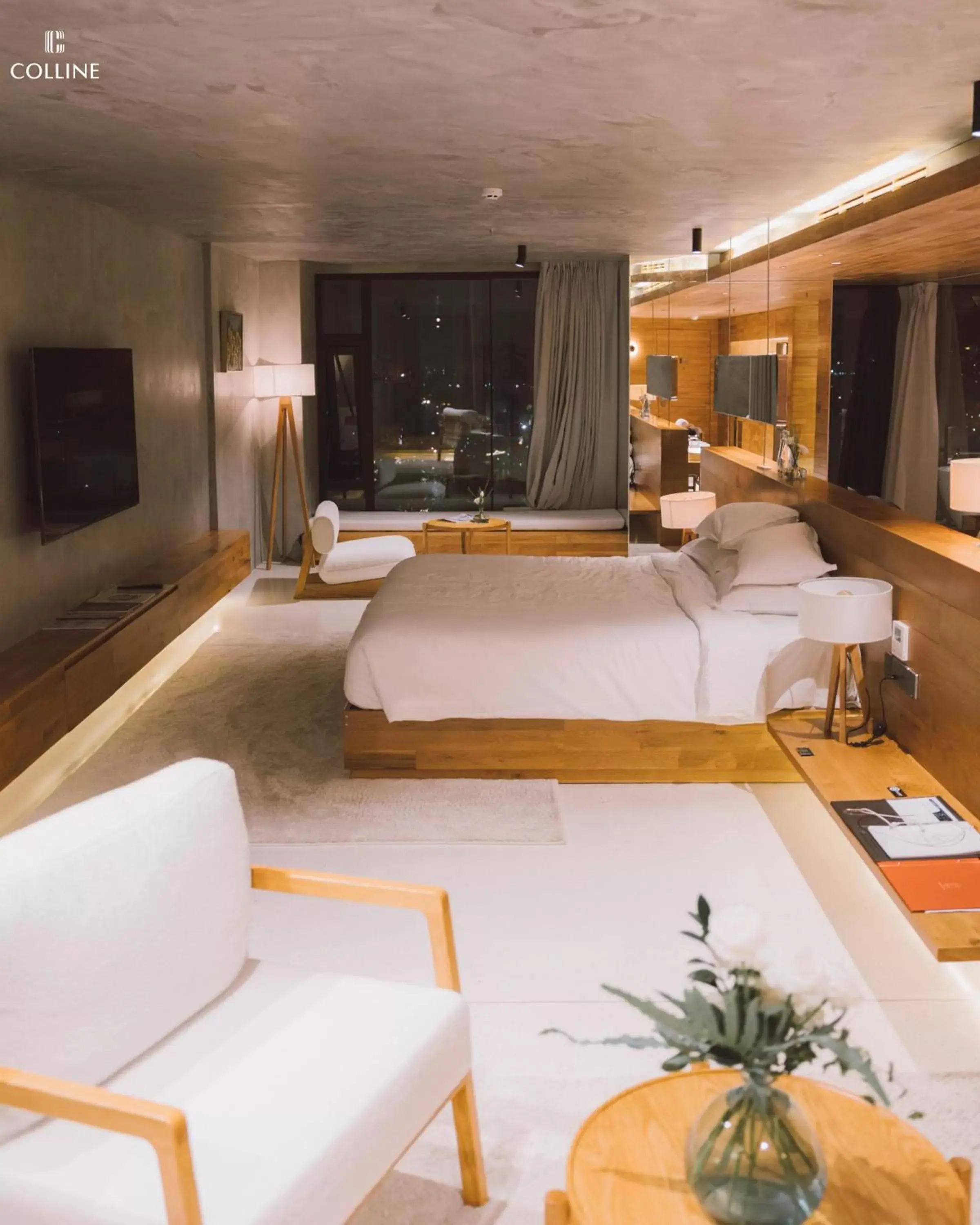 Photo of the whole room, Bed in Colline Dalat Photo of the whole room, Bed in Colline Dalat