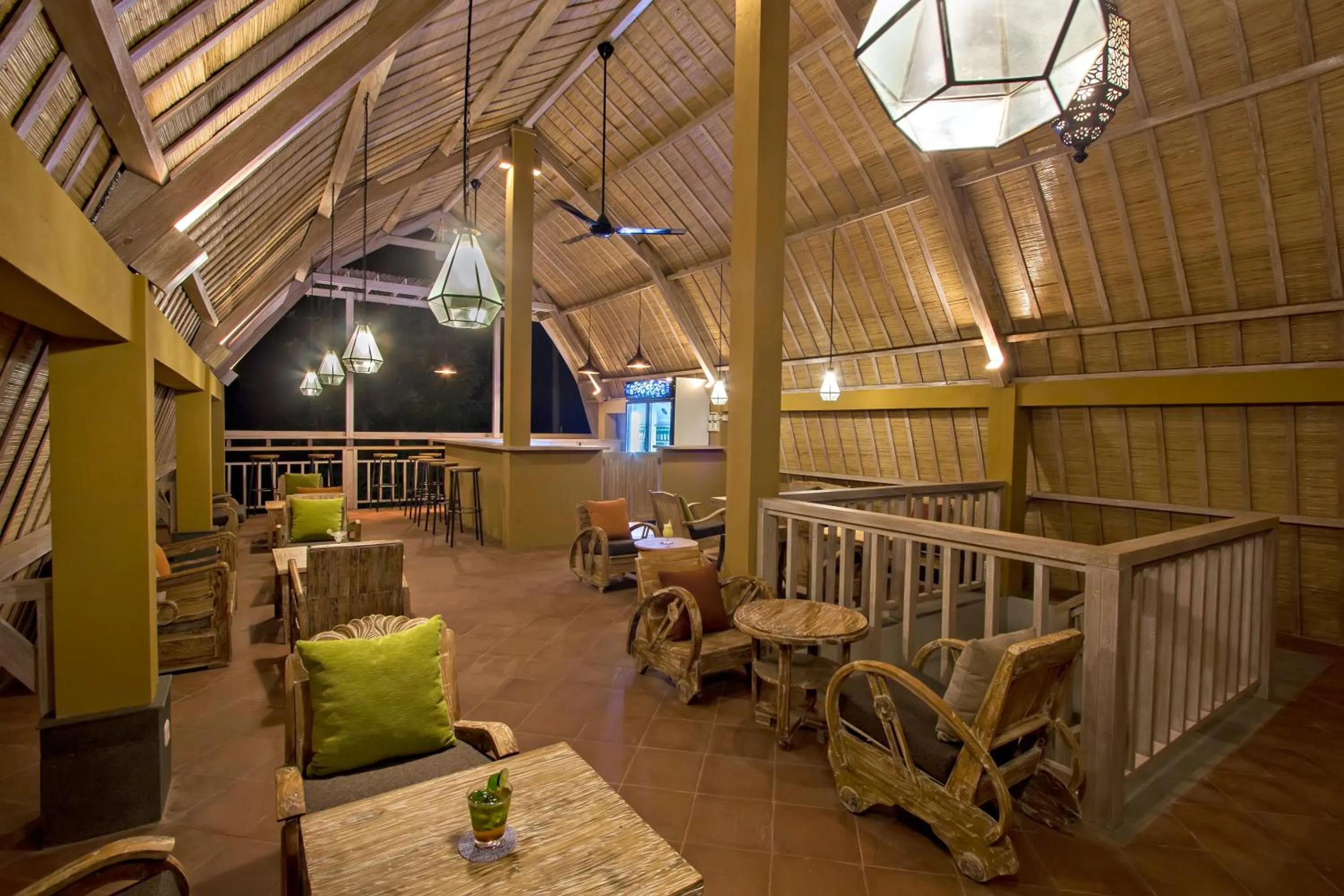 Lounge or bar in Ubad Retreat