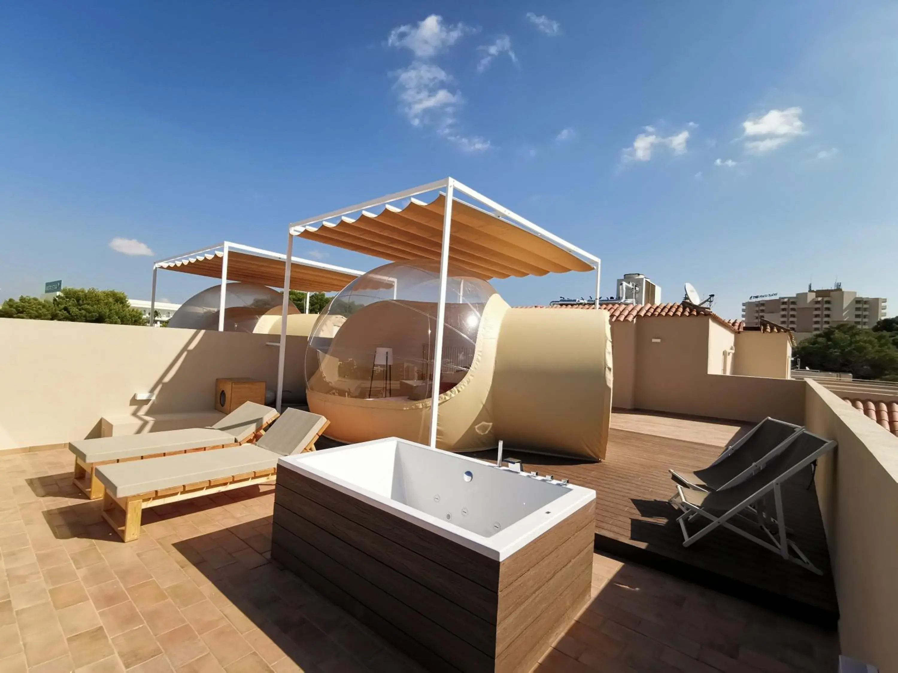 Balcony/Terrace, Swimming Pool in tent Capi Playa