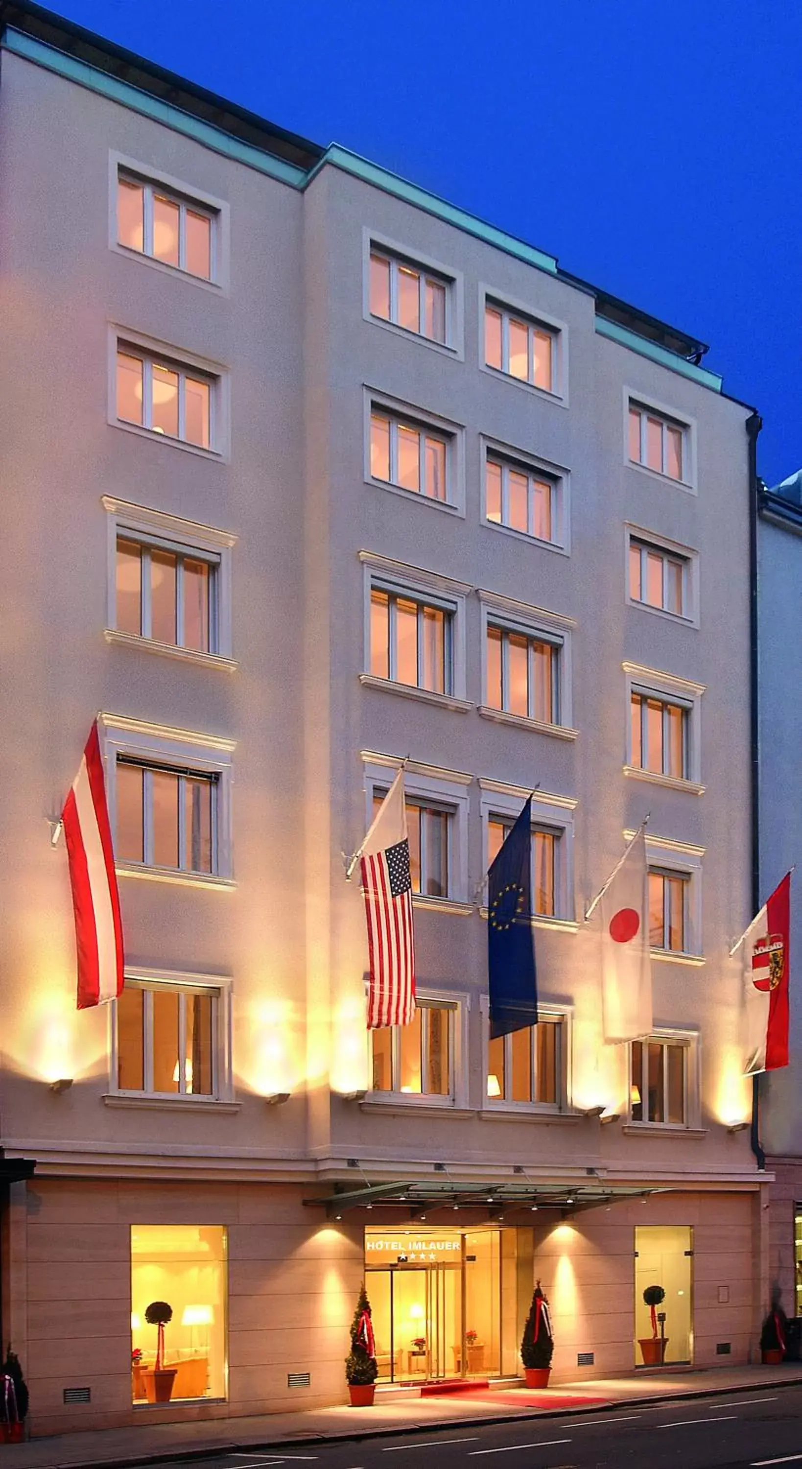 Facade/entrance, Property Building in Hotel IMLAUER & Bräu
