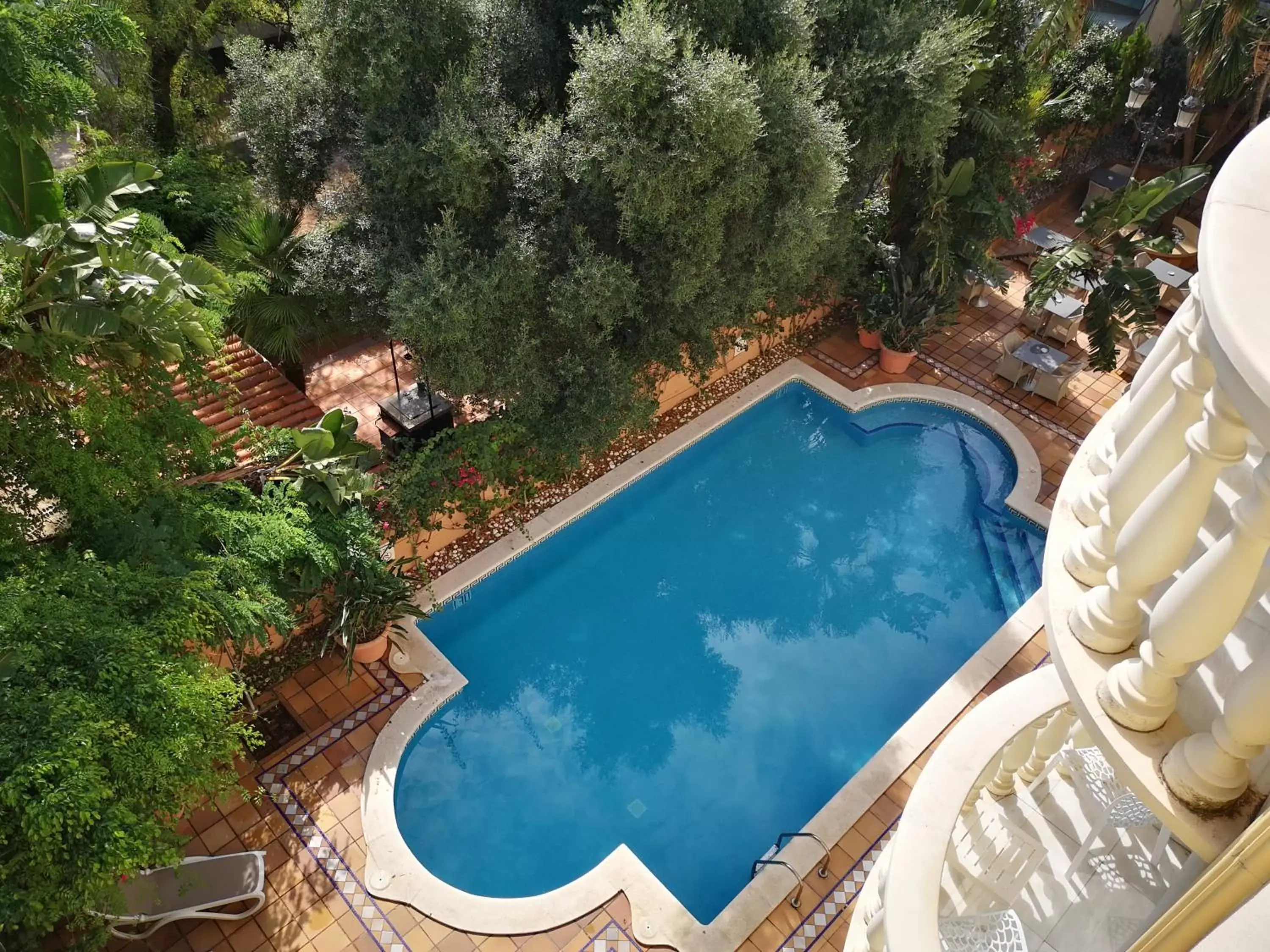 Patio, Pool View in URH Sitges Playa