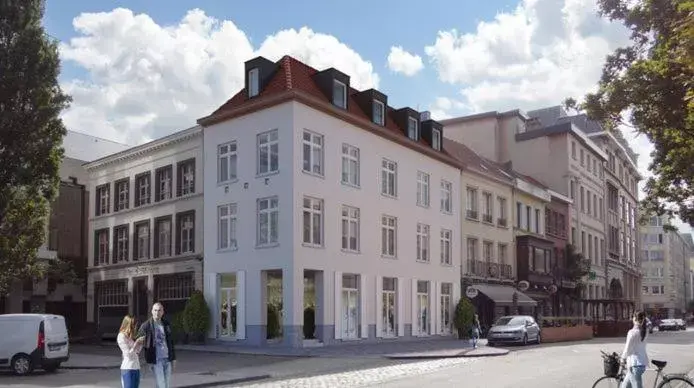 City view, Property Building in Hotel Damier Kortrijk