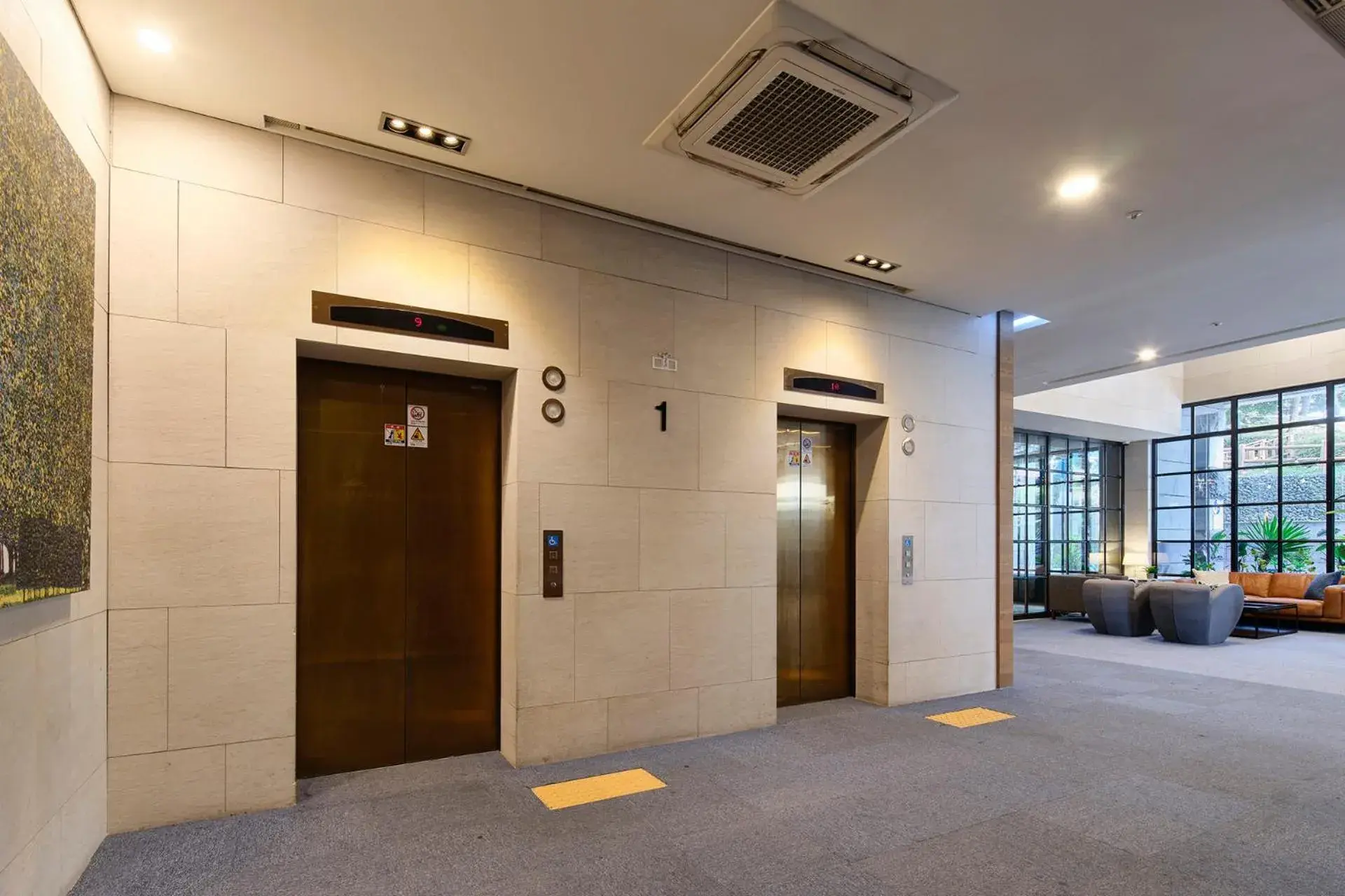 Lobby or reception in The Island Blue Hotel