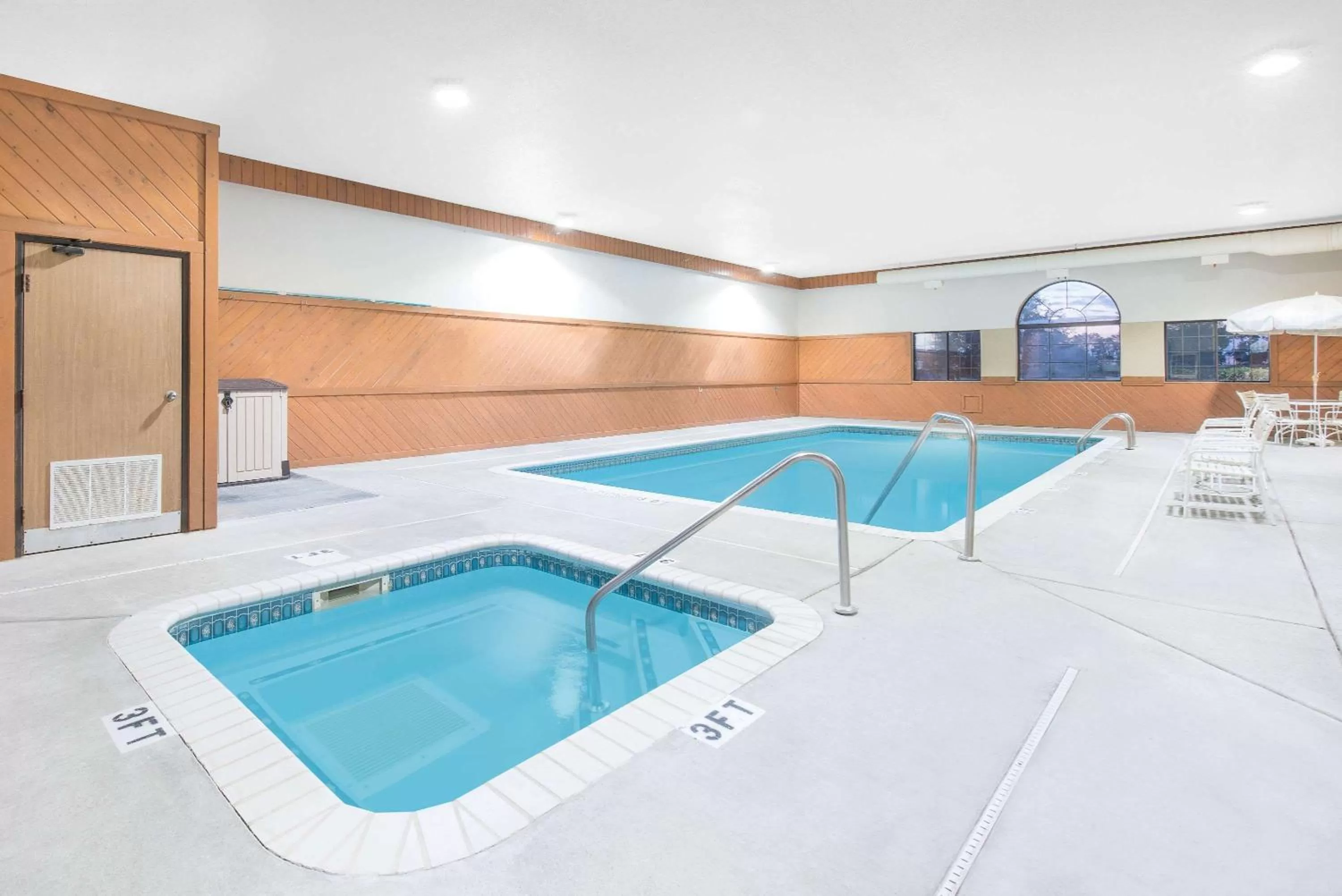 On site in Wrangler Hotel Morris