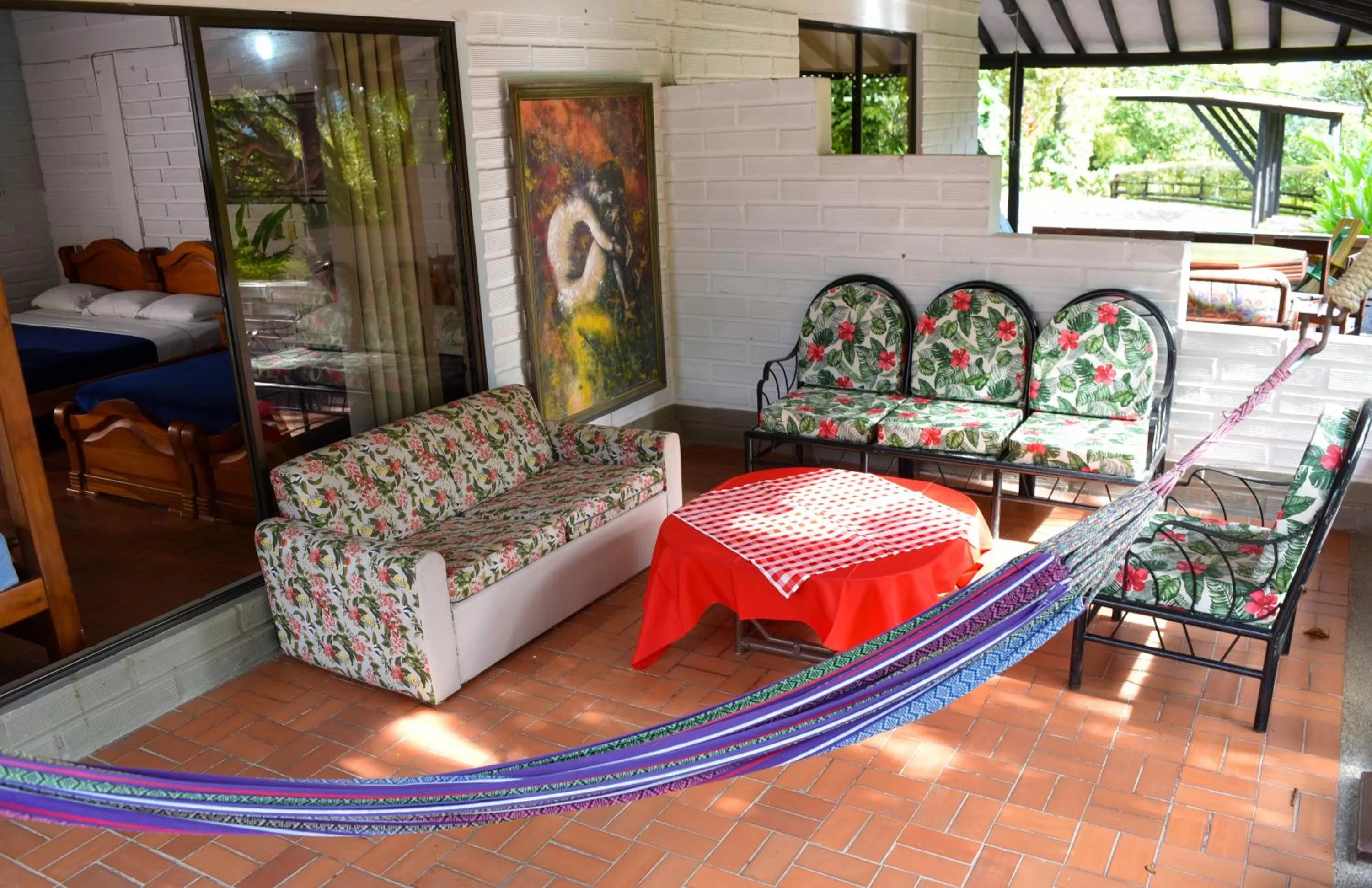 Seating Area in Hotel Hacienda la Bonita