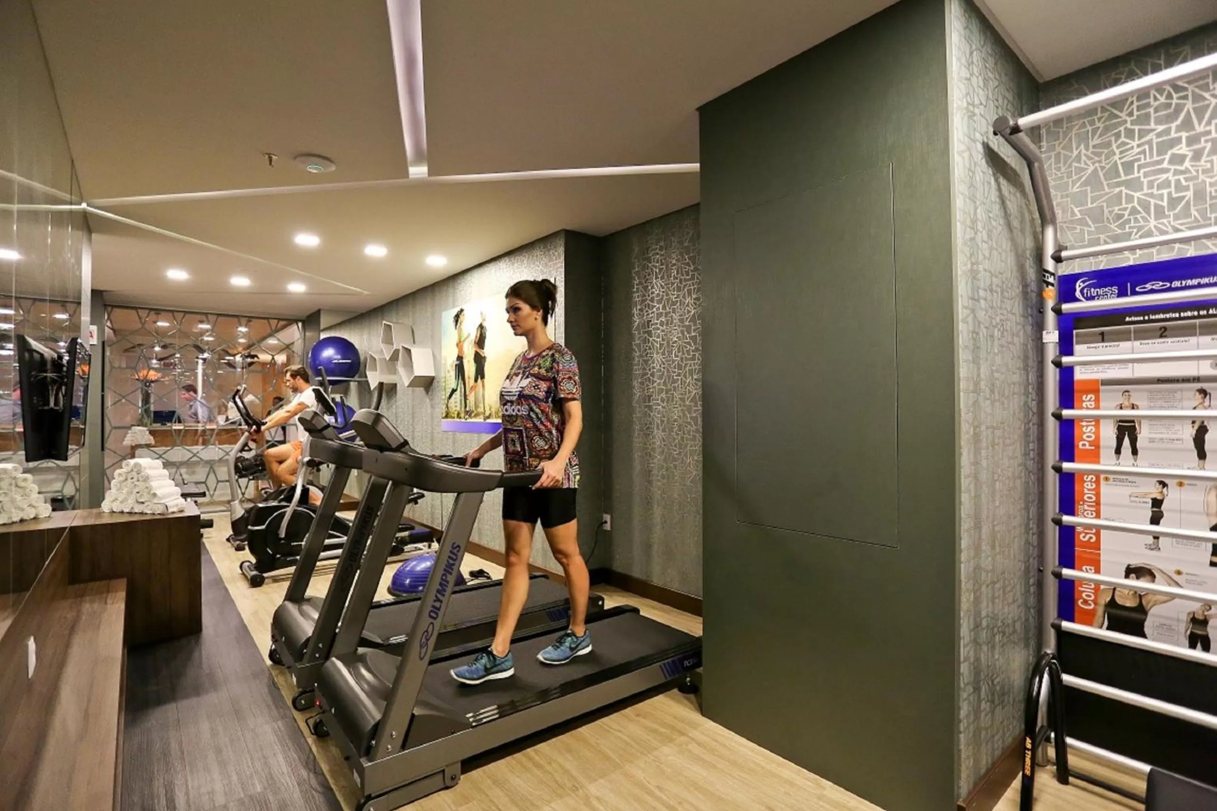 Fitness centre/facilities in Sandri Palace Hotel
