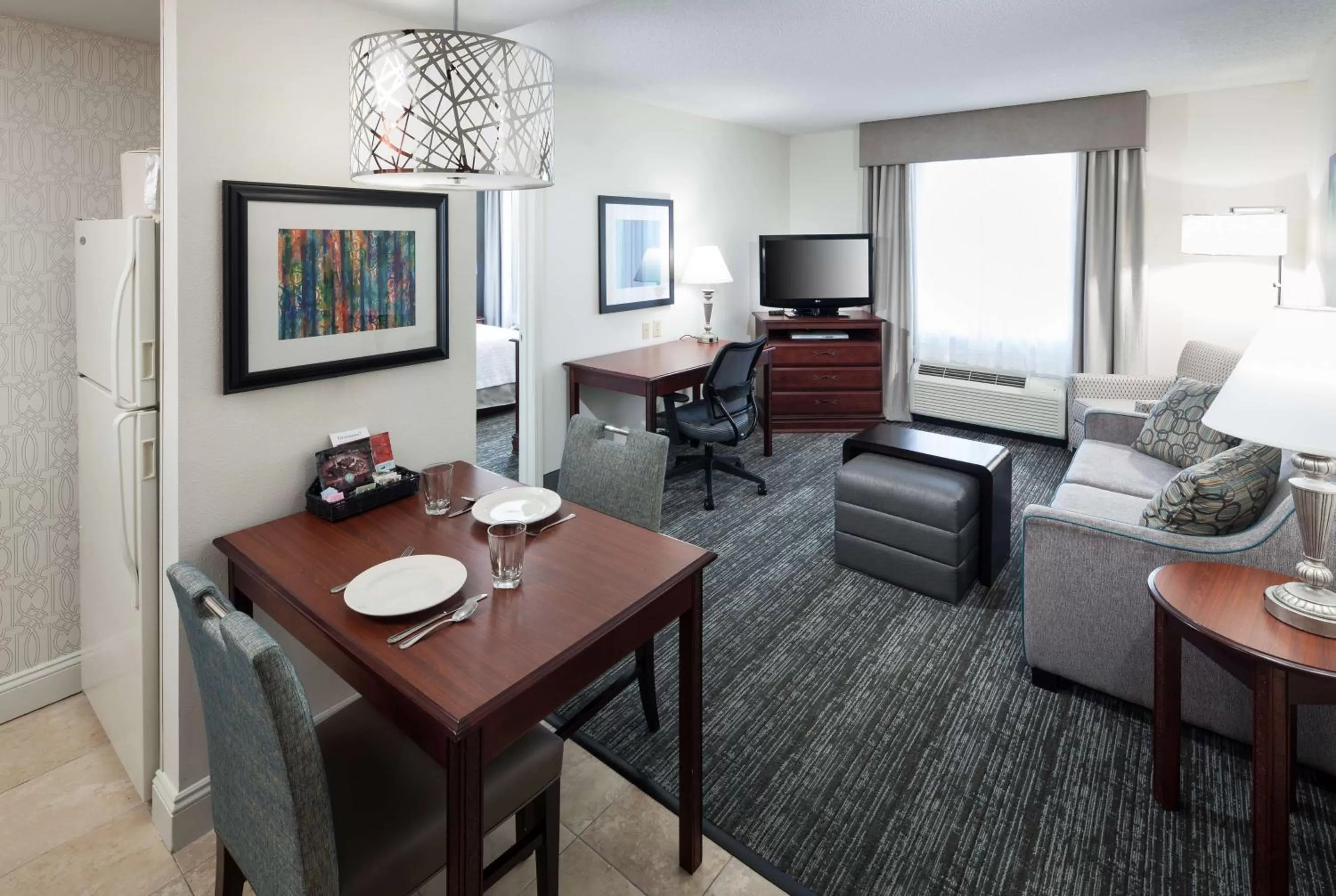 One-Bedroom Suite with King Bed - Non-Smoking in Homewood Suites by Hilton Huntsville-Village of Providence