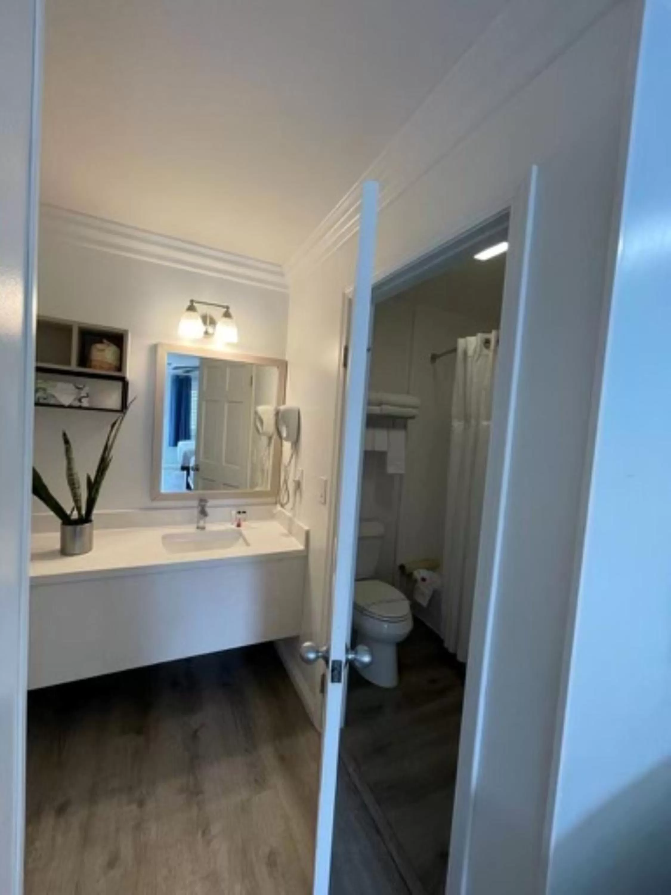 Bathroom in Ramada by Wyndham Redondo Beach