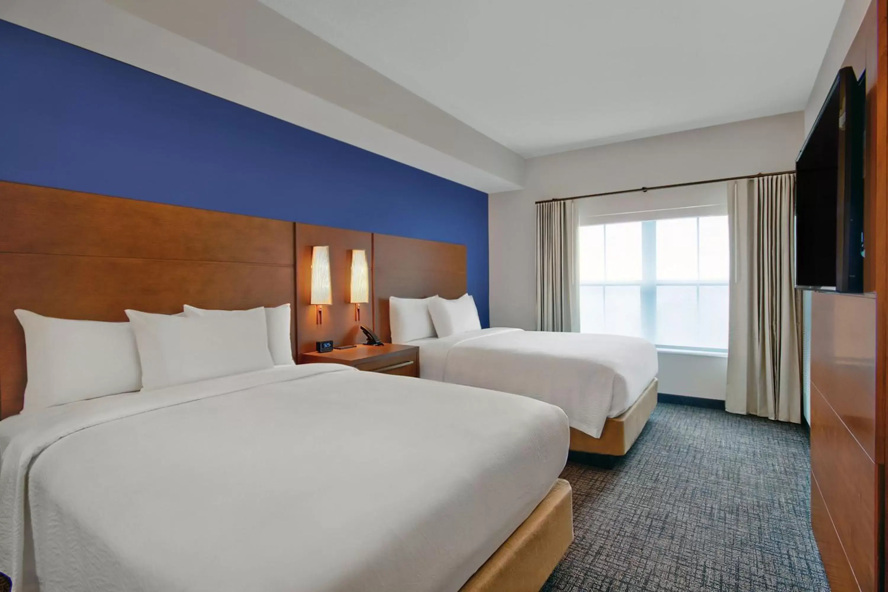 Bedroom, Bed in Residence Inn by Marriott Orlando at FLAMINGO CROSSINGS Town Center