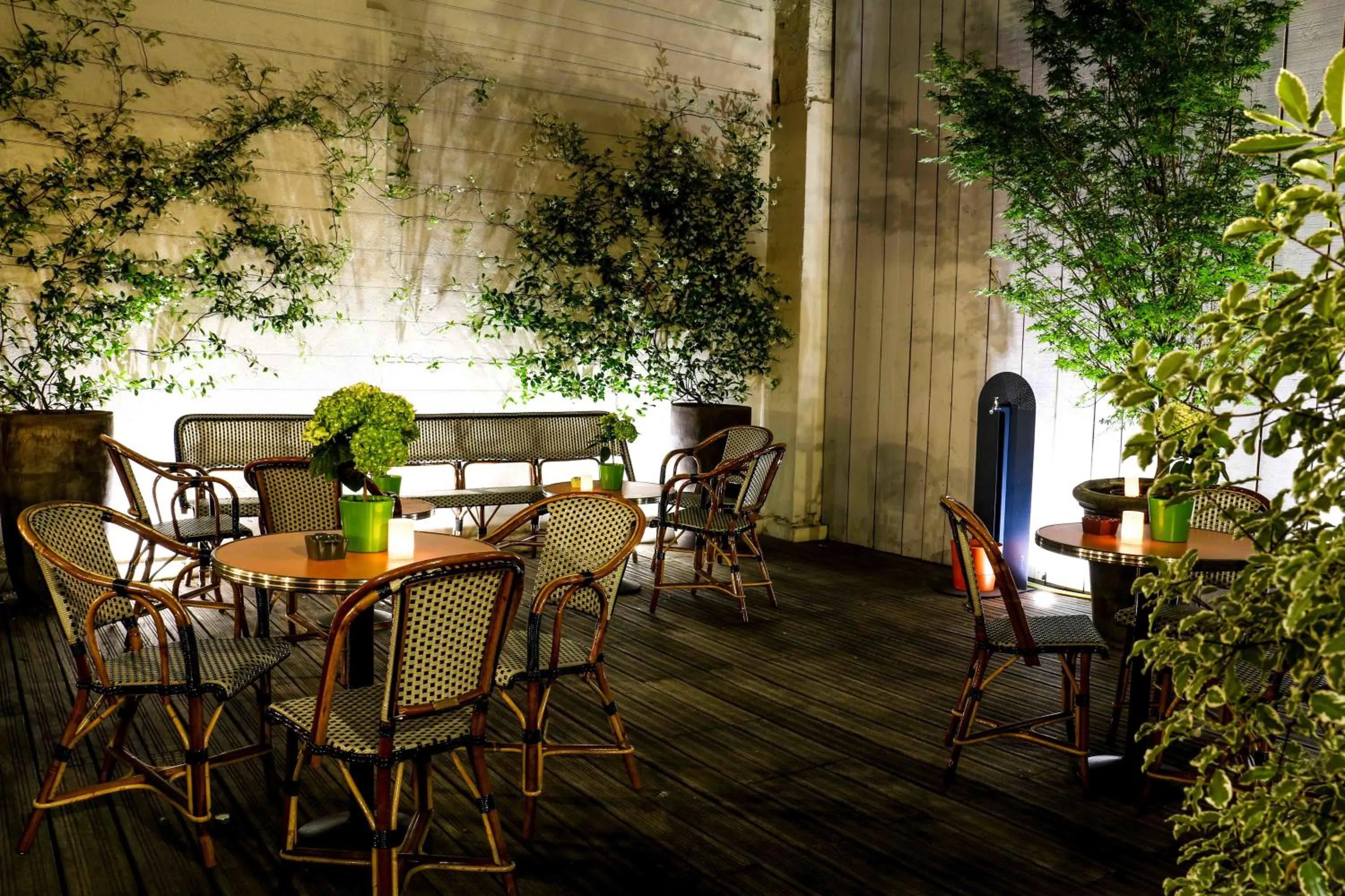 Garden in Hôtel Vic Eiffel