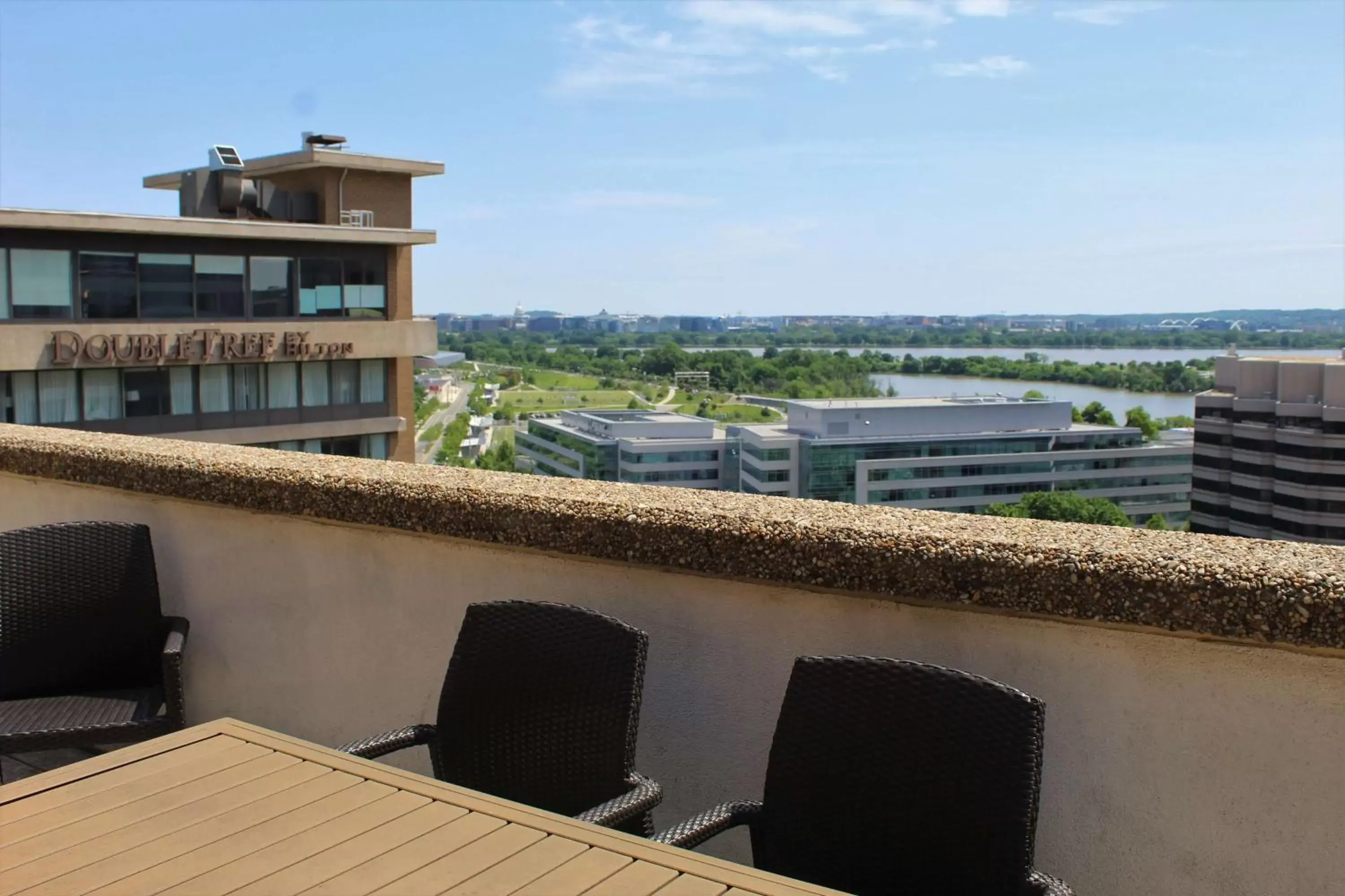 View (from property/room) in DoubleTree by Hilton Washington DC – Crystal City