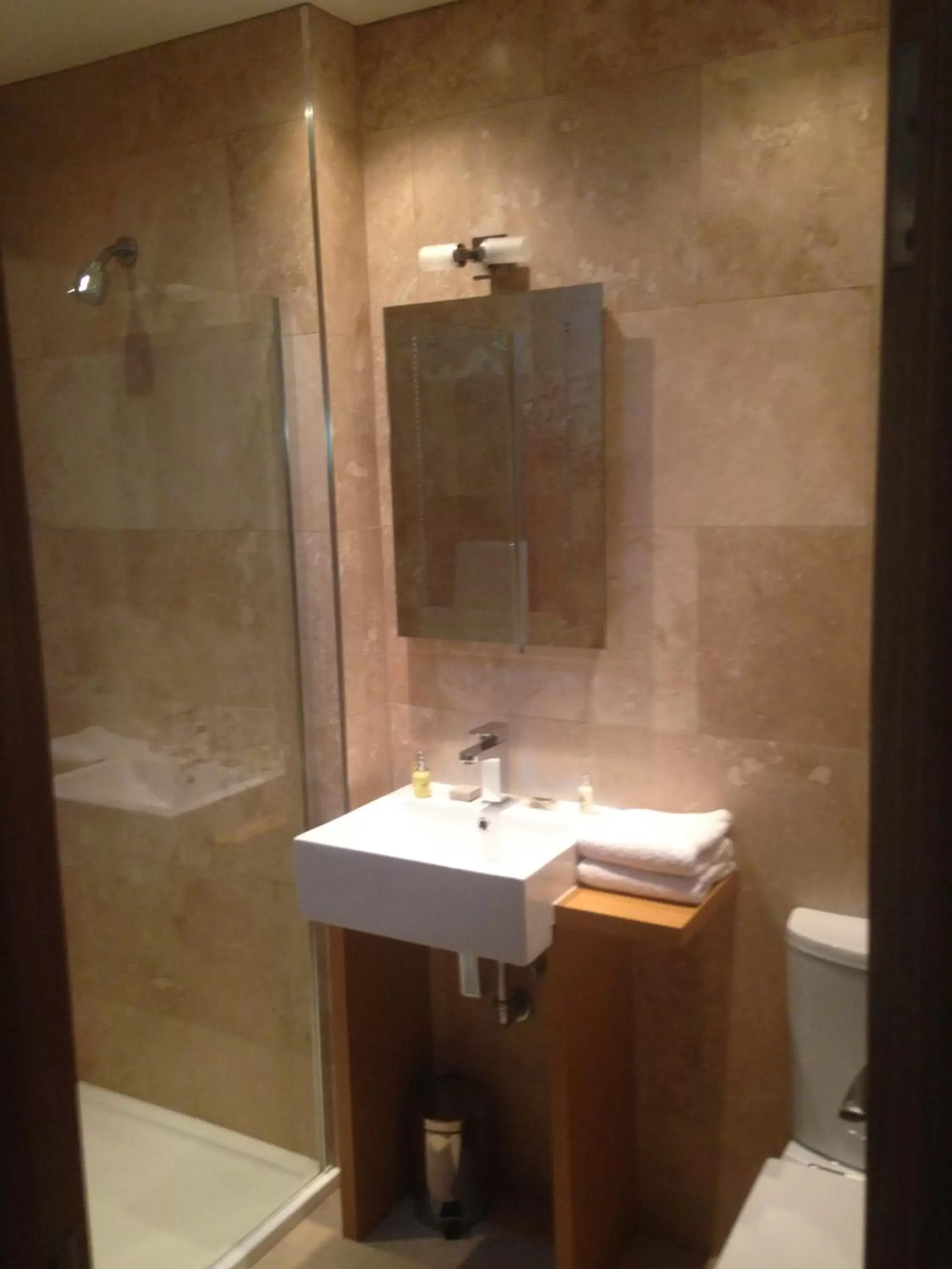 Decorative detail, Bathroom in Ennios Boutique Hotel