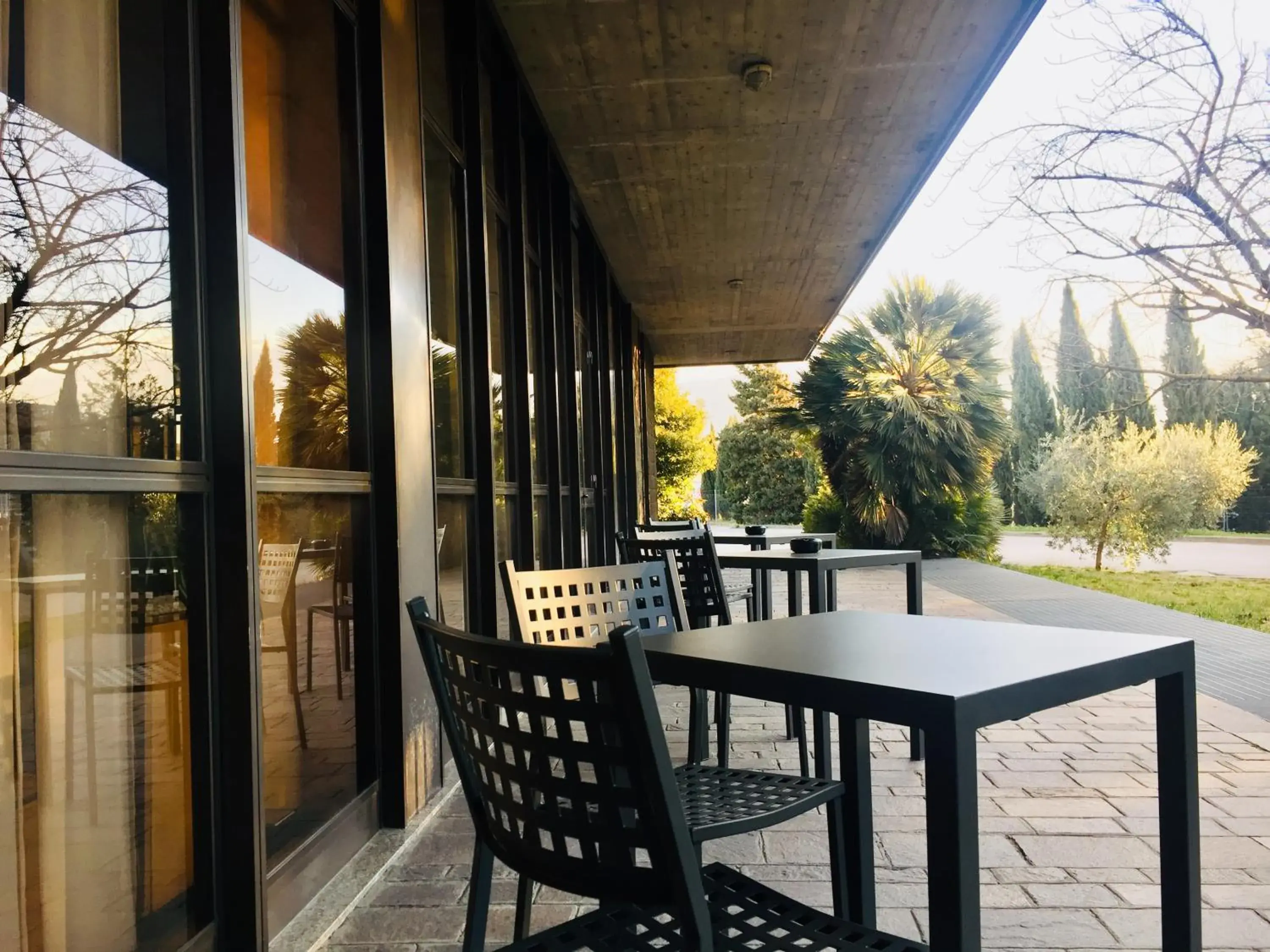 Winter, Balcony/Terrace in Hotel i Ciliegi