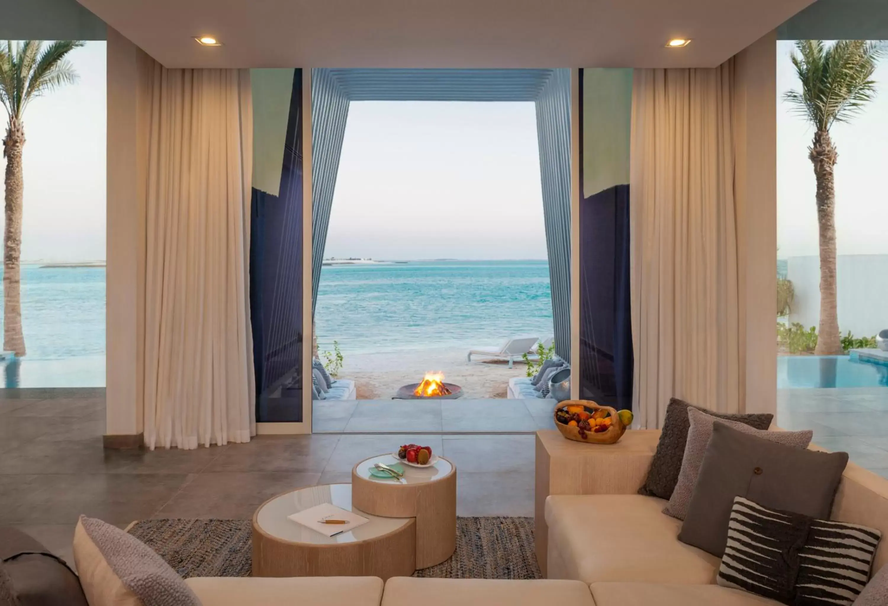 Living room in Nurai Island, Saadiyat