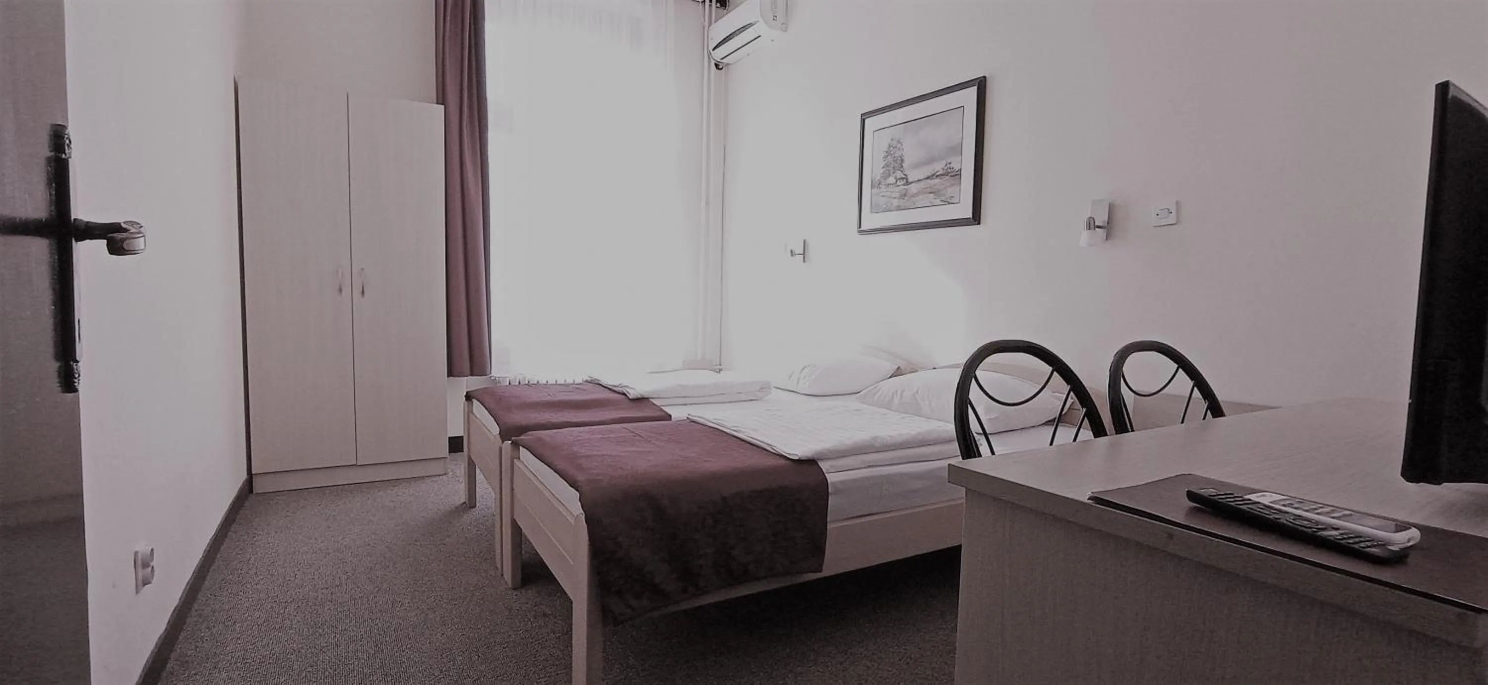 Bed in Hotel Vojvodina