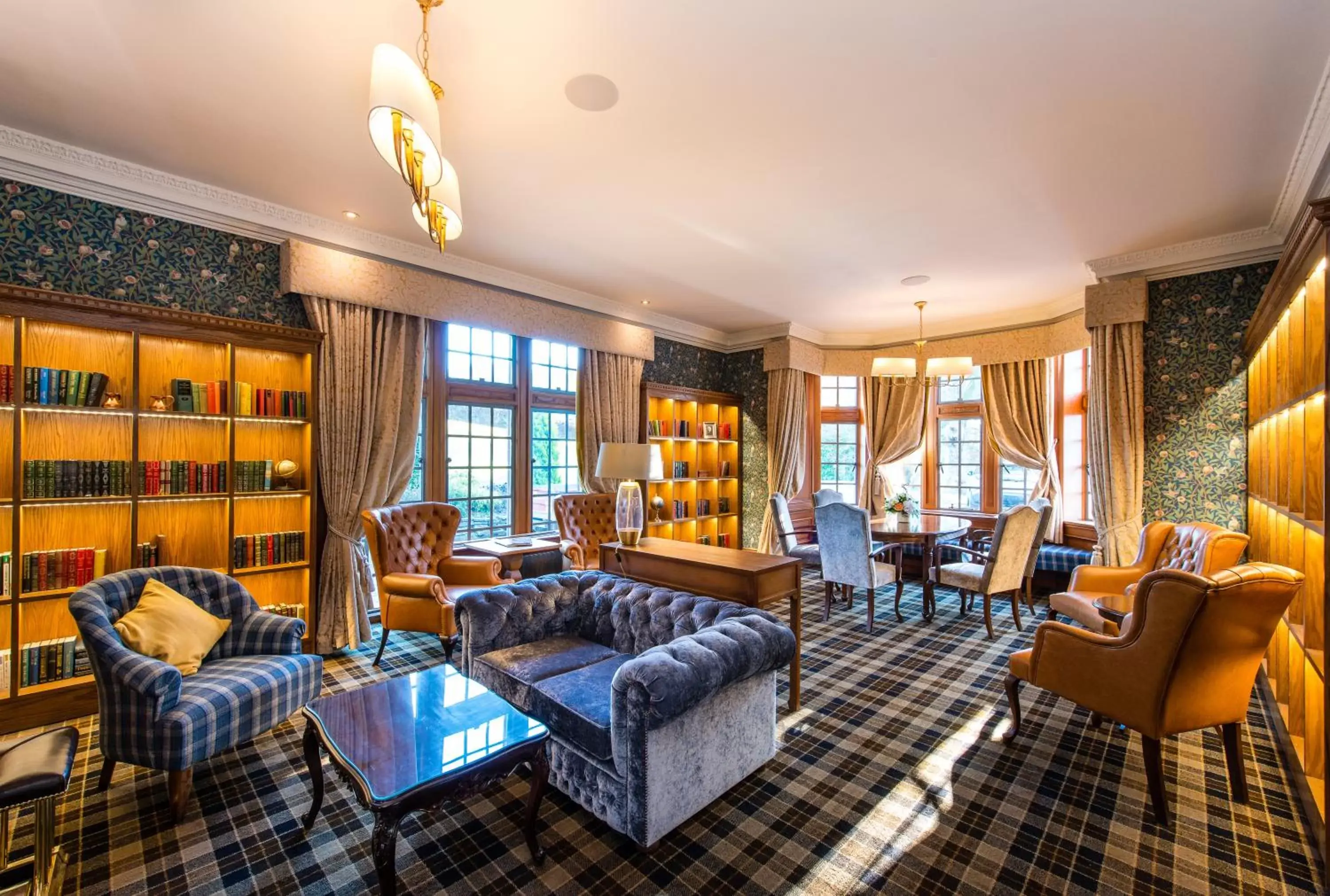 Library, Seating Area in Murrayshall Country Estate