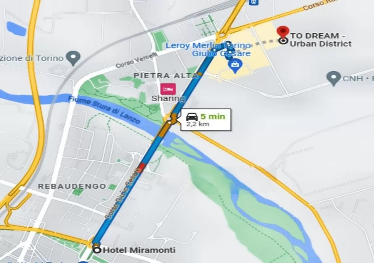 Nearby landmark in Hotel Miramonti