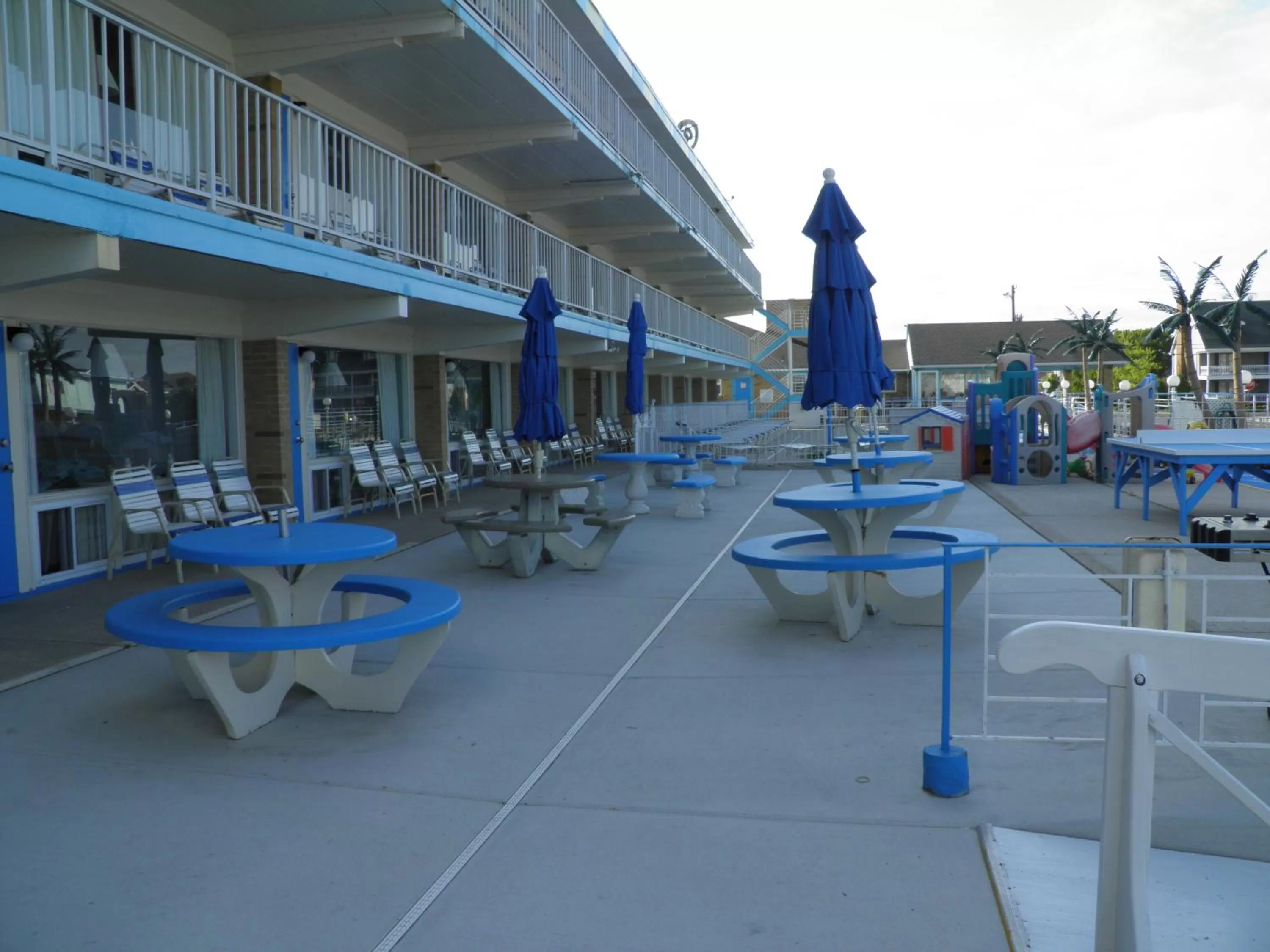 Patio in Cara Mara Resort