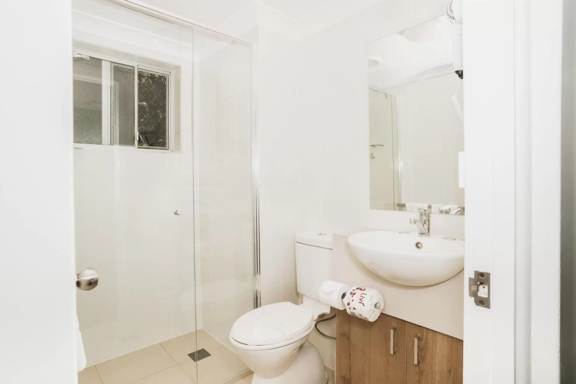 Shower in Caribbean Motel