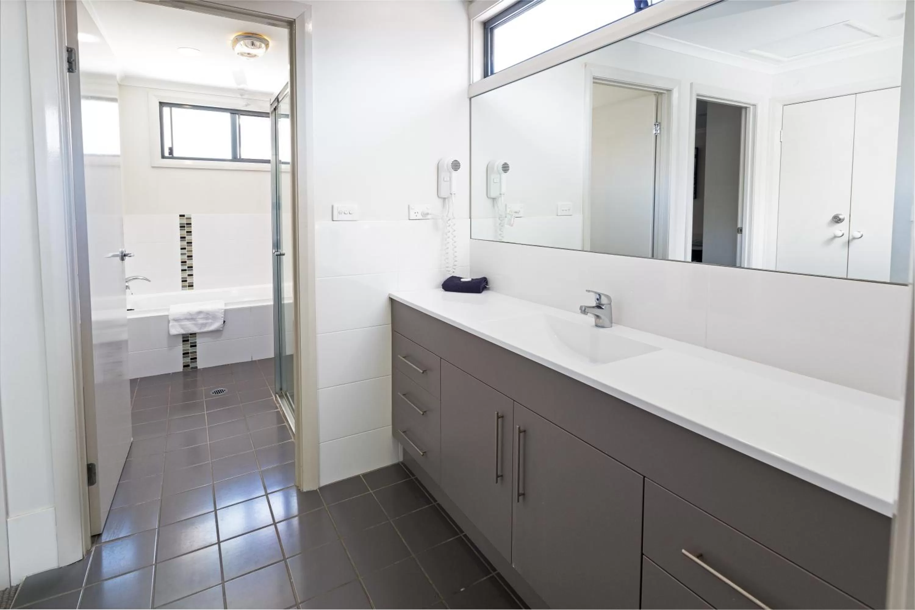 Shower in Cardiff Executive Apartments