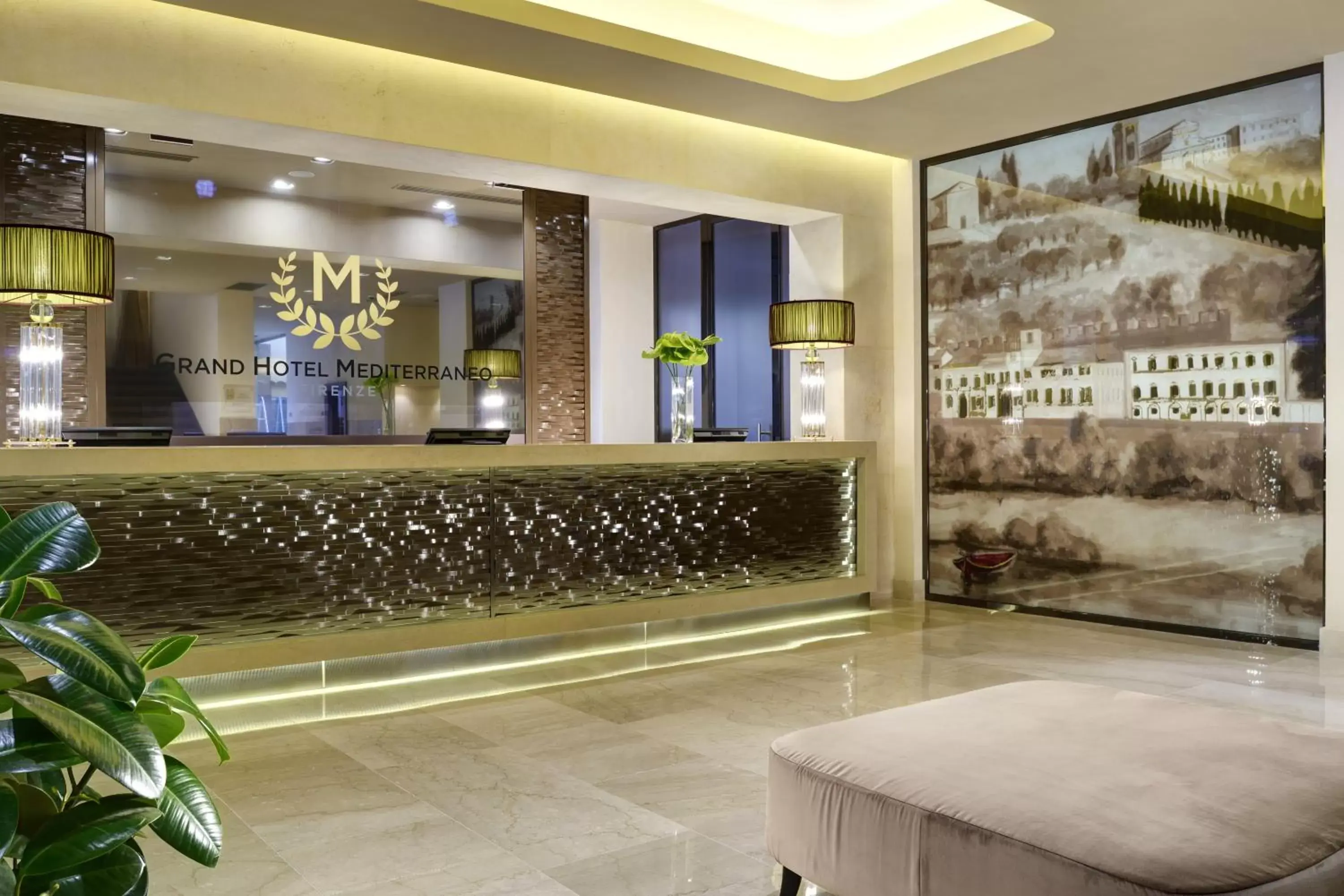Lobby or reception in FH55 Grand Hotel Mediterraneo