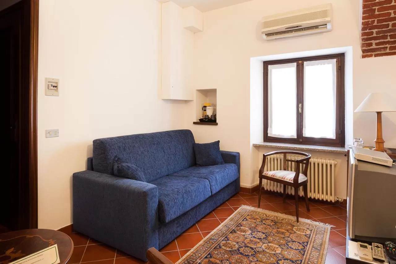 Living room in Residenza Del Lago