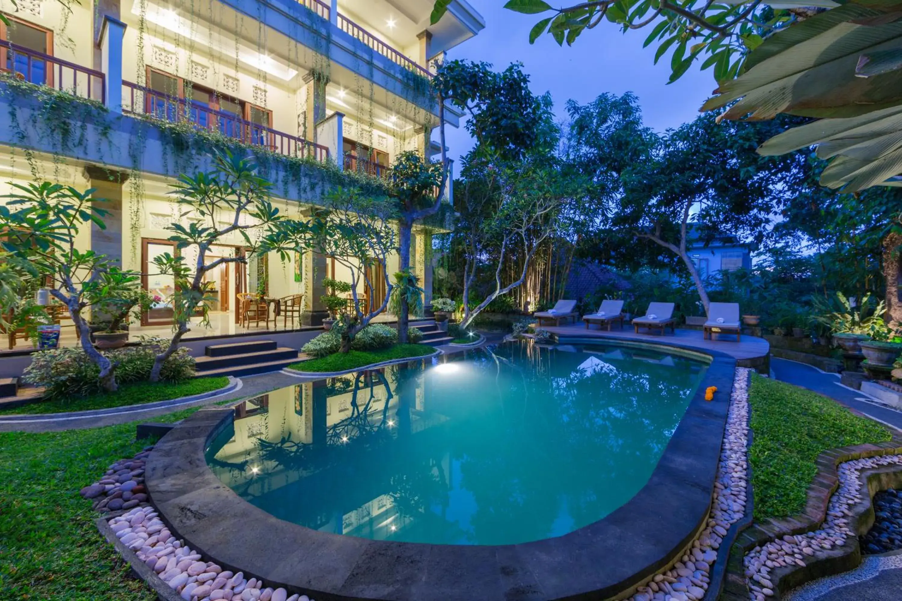 Property building, Swimming Pool in Padma Ubud Retreat