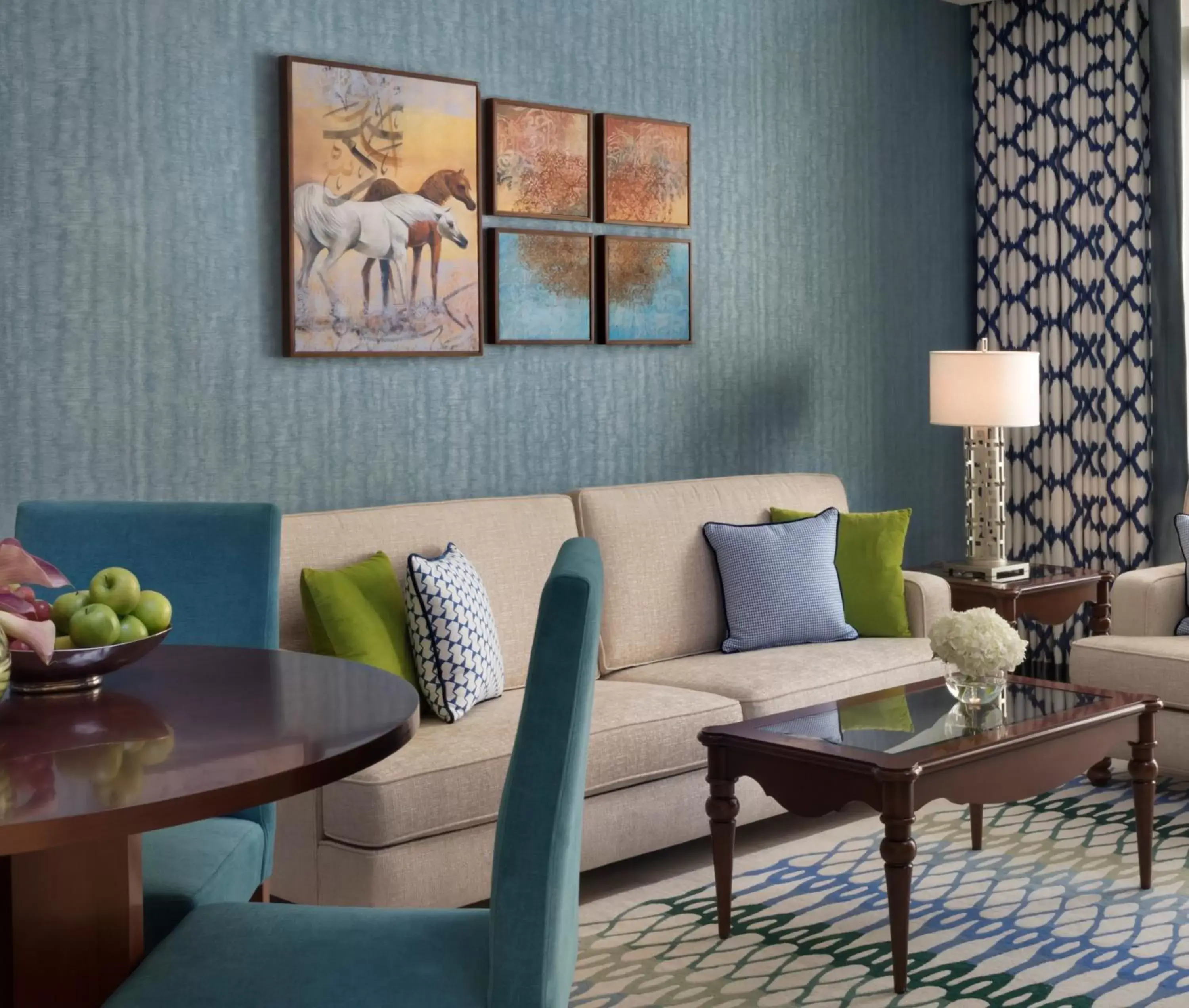 Living room in Al Najada Doha Hotel Apartments by Oaks Living room in Al Najada Doha Hotel Apartments by Oaks