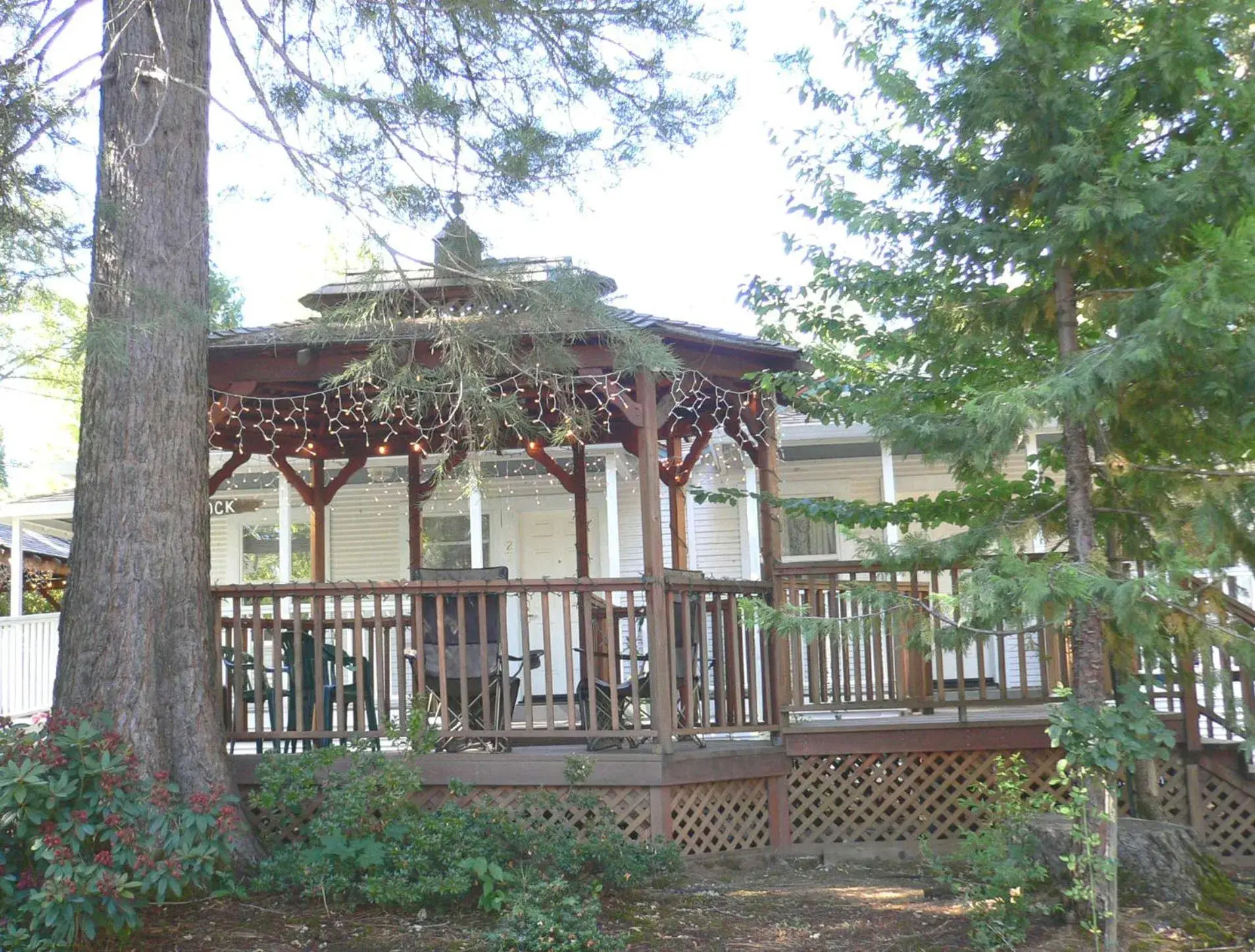 Decorative detail, Property Building in Nevada City Inn