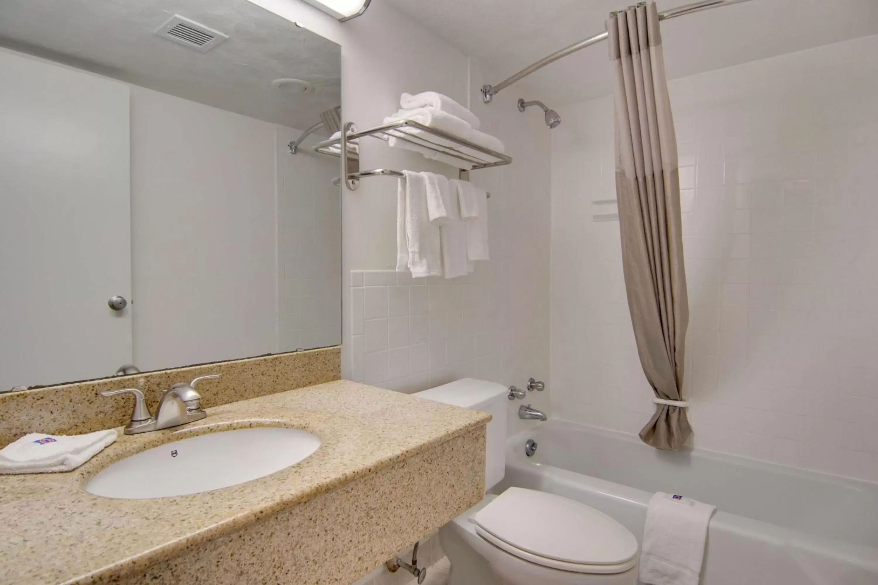 Bathroom in Motel 6-Clarion, PA