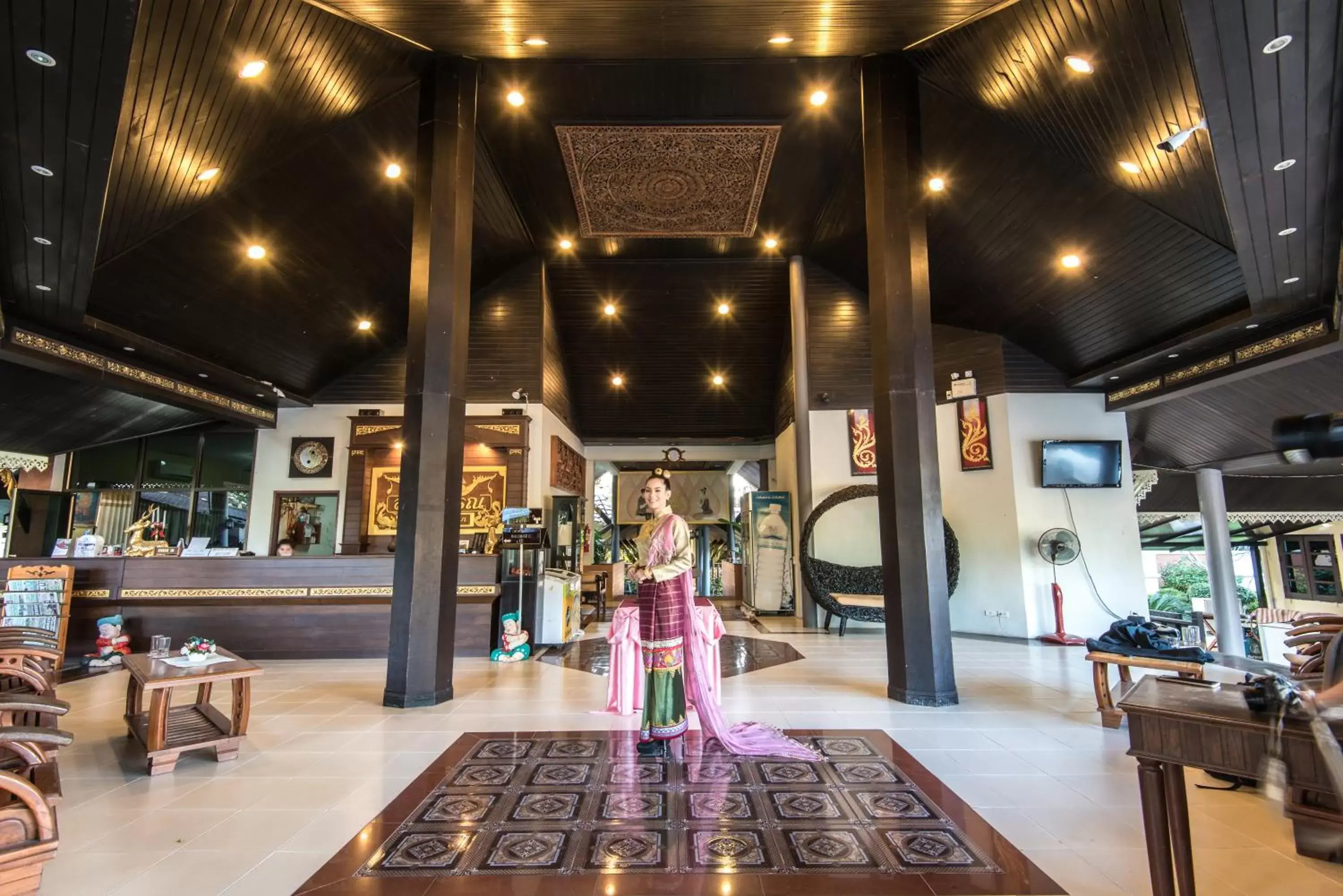 Lobby or reception in Luckswan Resort Chiang Rai - SHA Extra Plus Lobby or reception in Luckswan Resort Chiang Rai - SHA Extra Plus