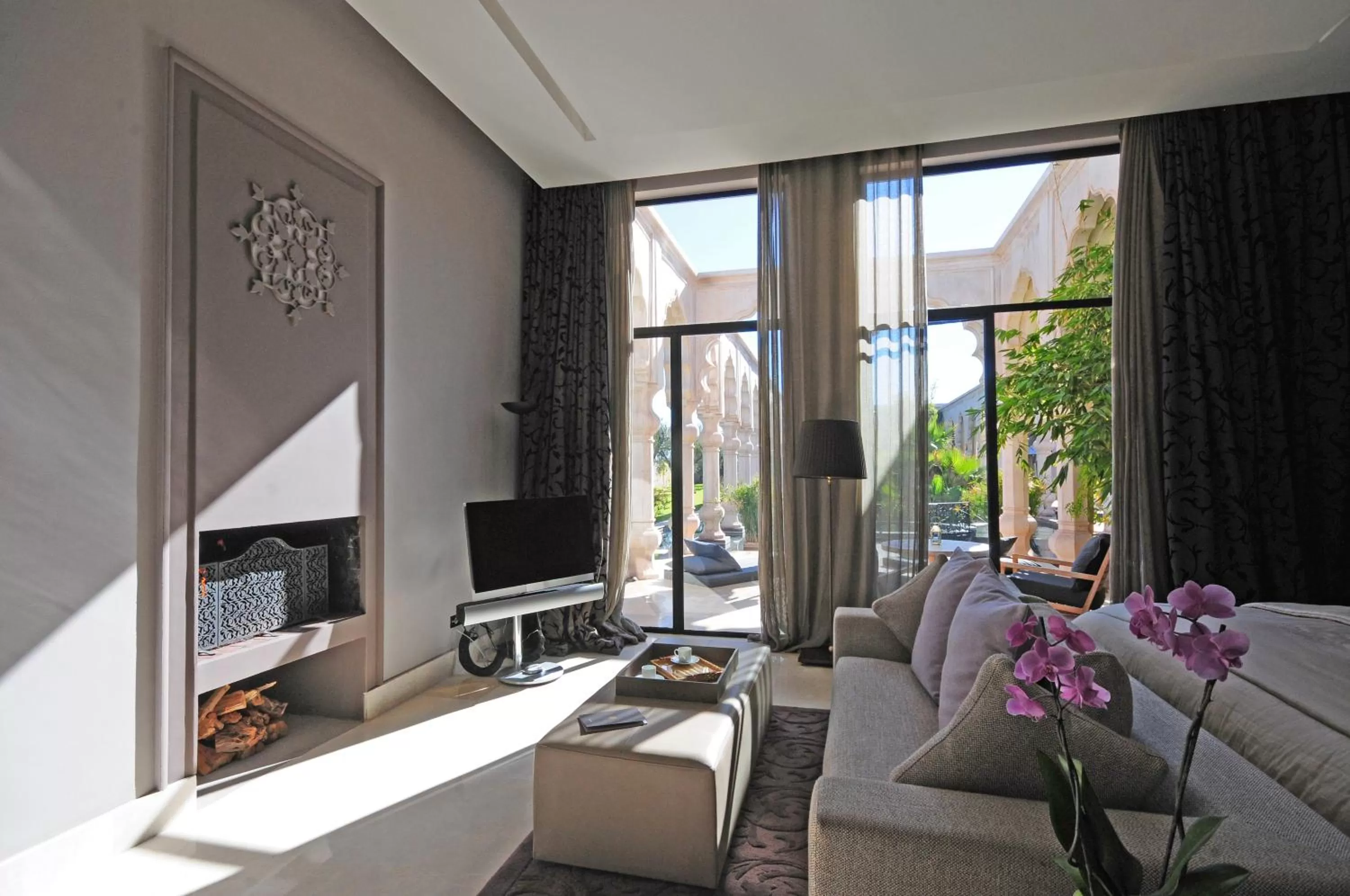 Bedroom in Palais Namaskar