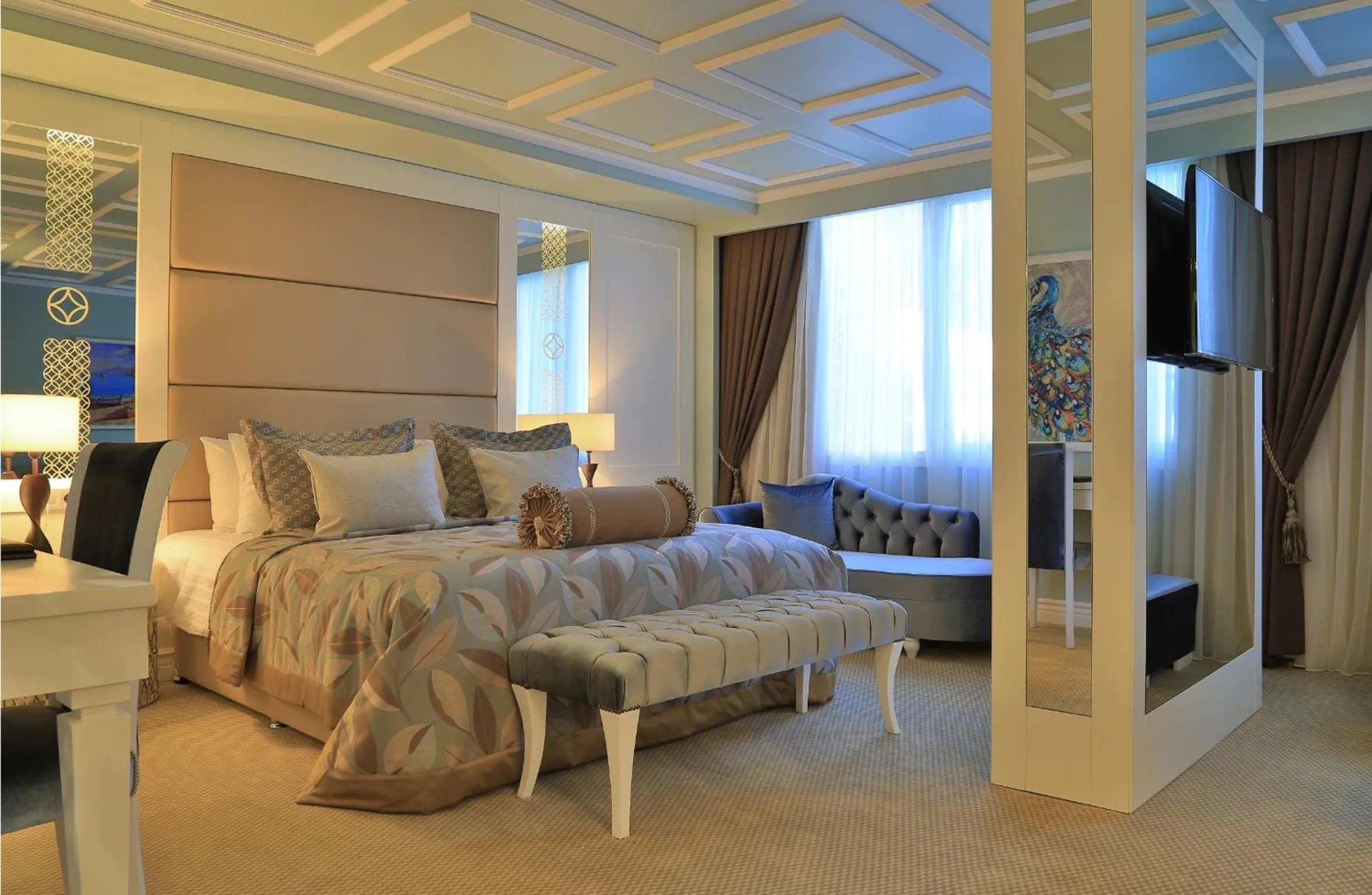 Photo of the whole room, Bed in Latanya Hotel Ankara