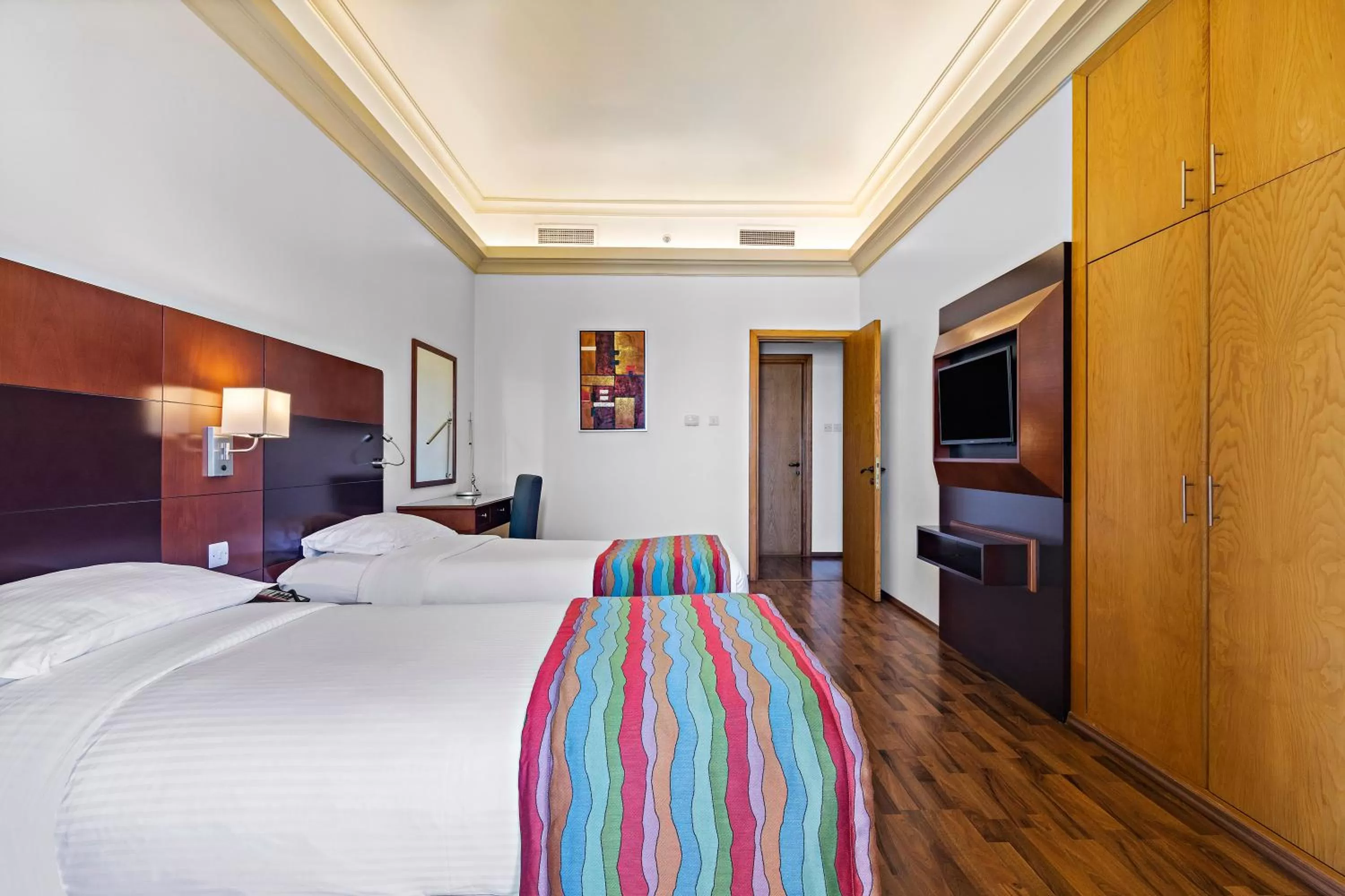 Bed in Al Khoory Hotel Apartments Al Barsha