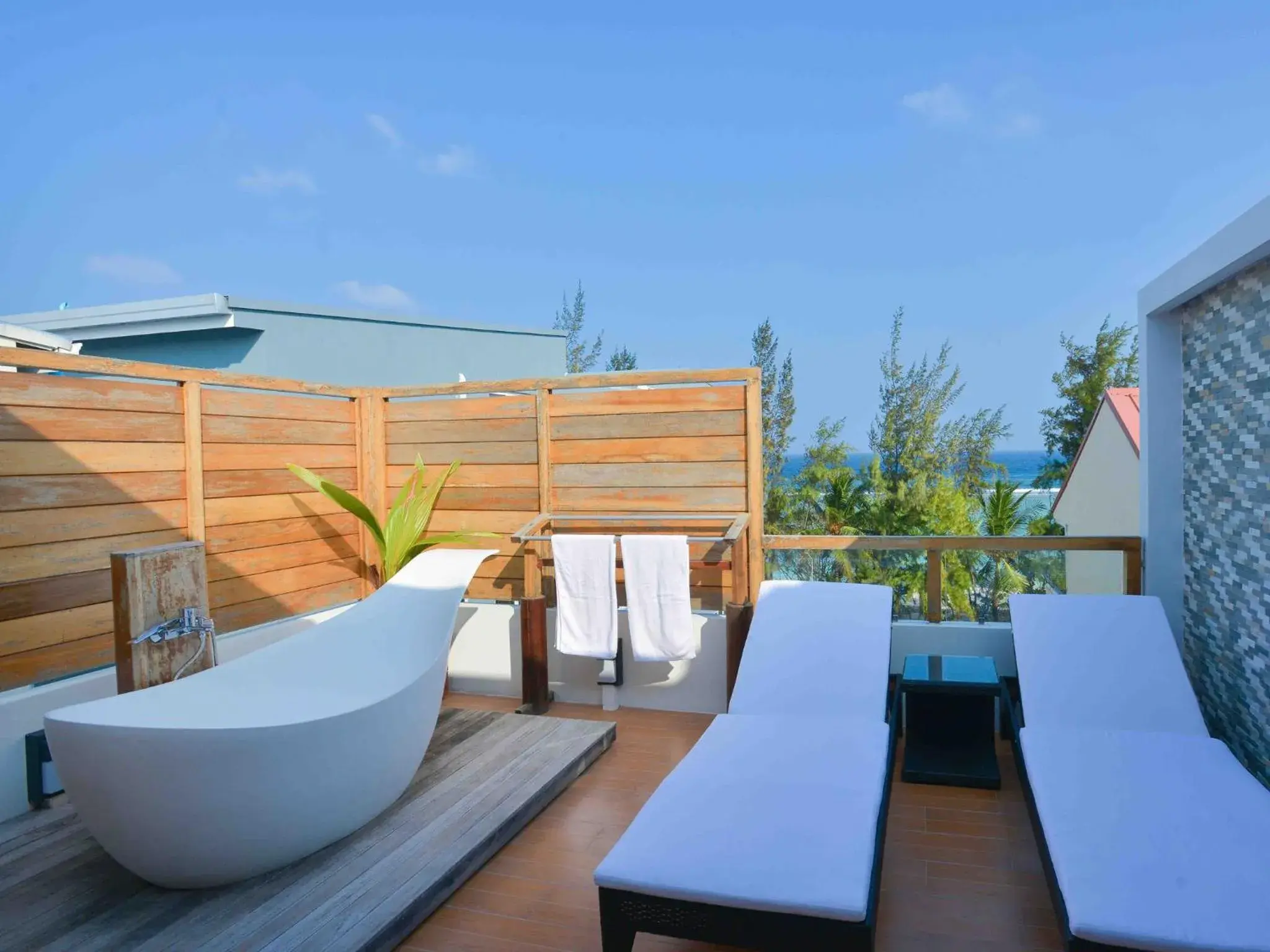 Balcony/Terrace in Coconut Tree Hulhuvilla Beach