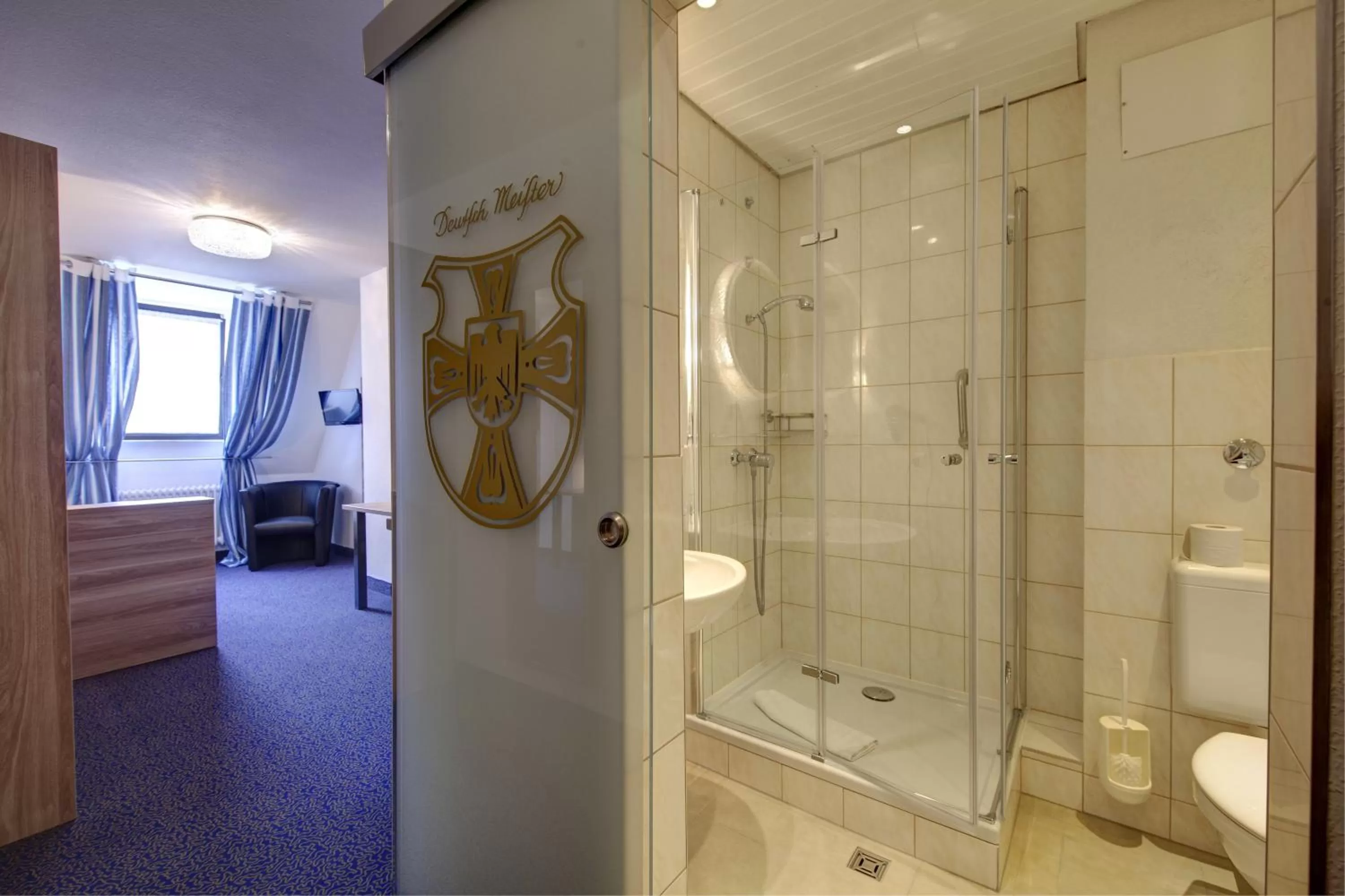 Shower in Aparthotel Deutschmeister