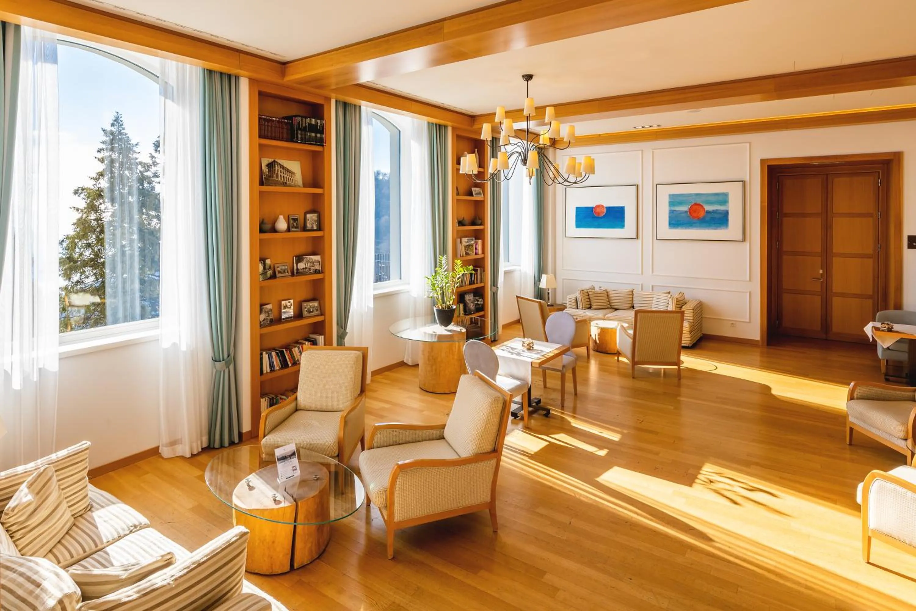 Lobby or reception in Kurhaus Cademario Hotel & SPA - Adults Only